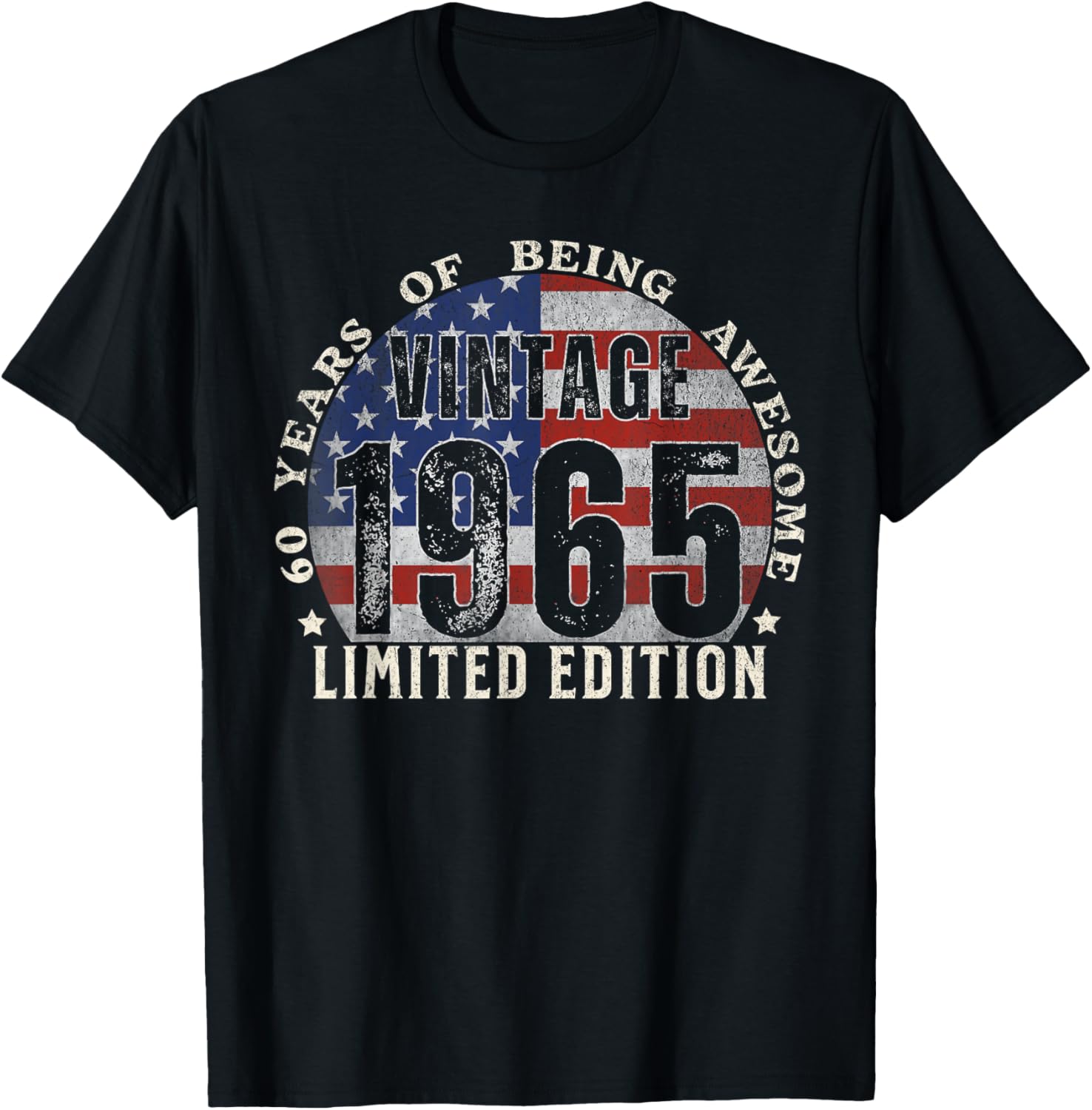 Vintage 1965 60th Birthday T-Shirt for a Unique Gift Celebration - 5