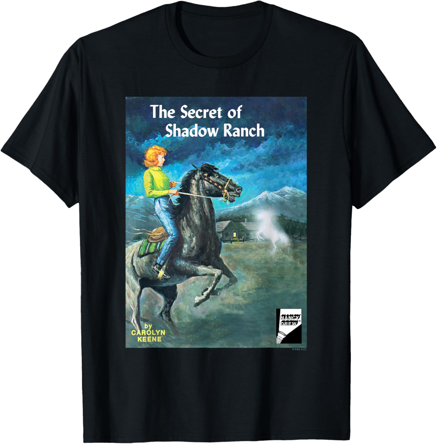 Nancy Drew The Secret Of Shadow Ranch T-Shirt for Mystery Lovers - 5