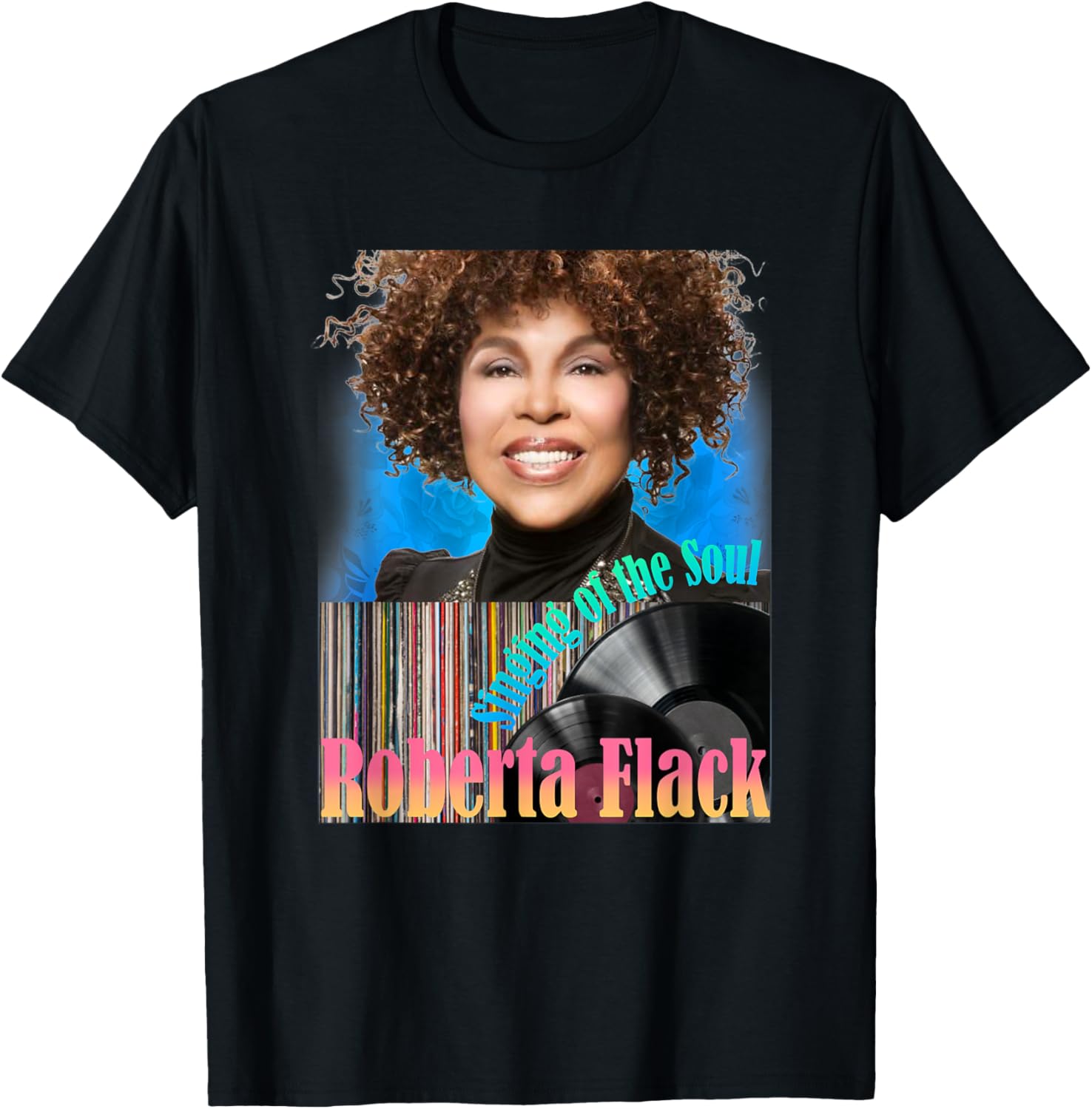 Roberta Flack 003 T-Shirt for Music Lovers - Stylish and Comfortable Wear - 27