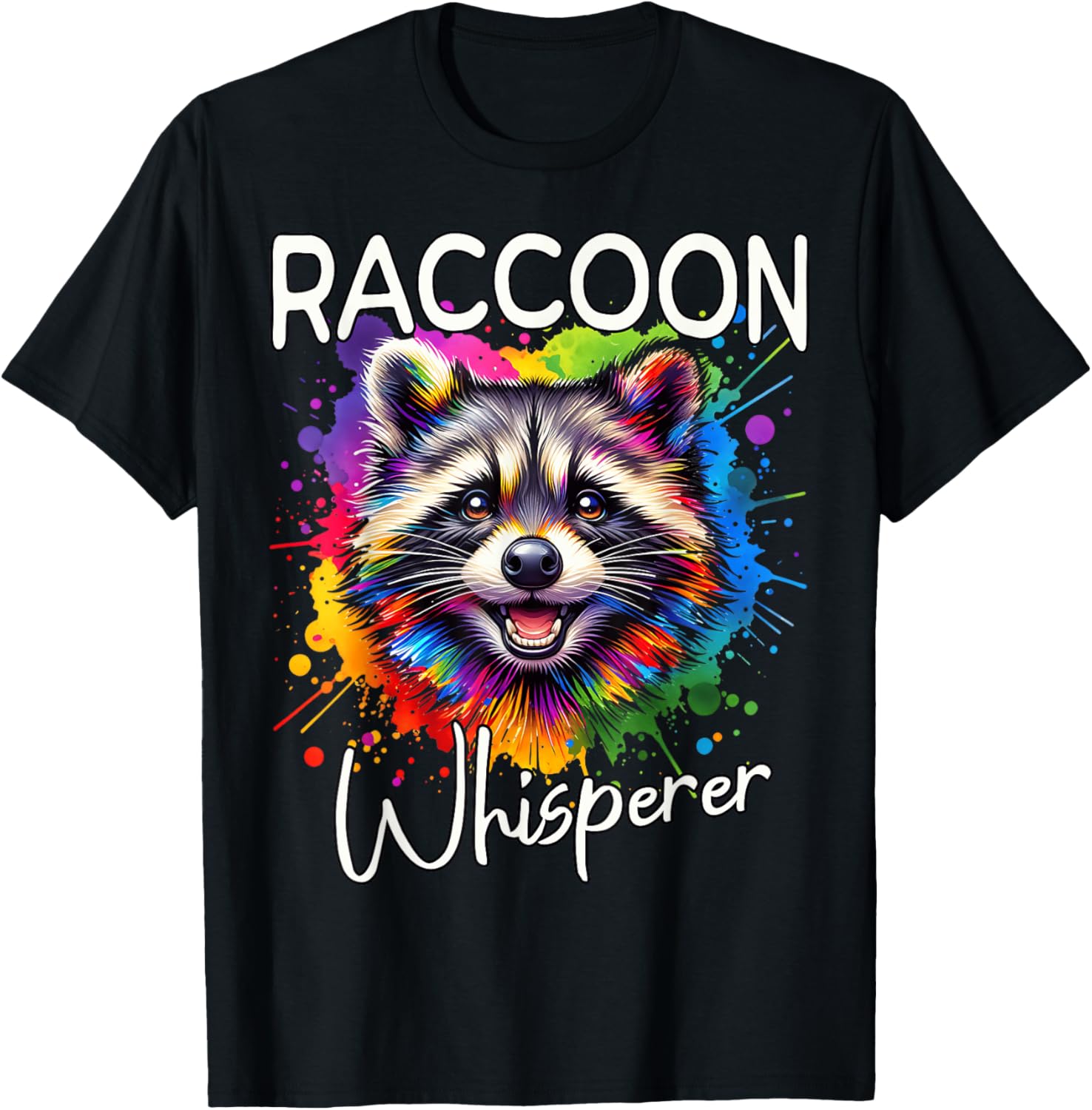 Cute North American Raccoon Whisperer T-Shirt for Animal Lovers - 9