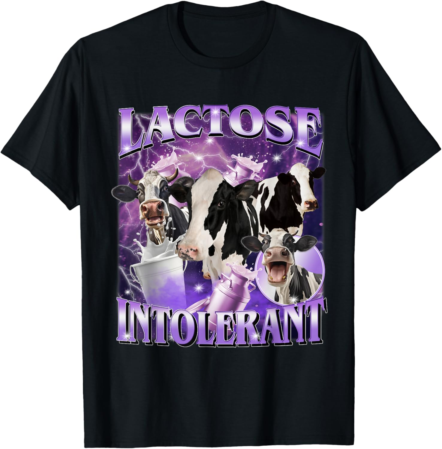 Funny Lactose Intolerant Shirt for Sarcastic Meme Lovers - Unique Tee - 1