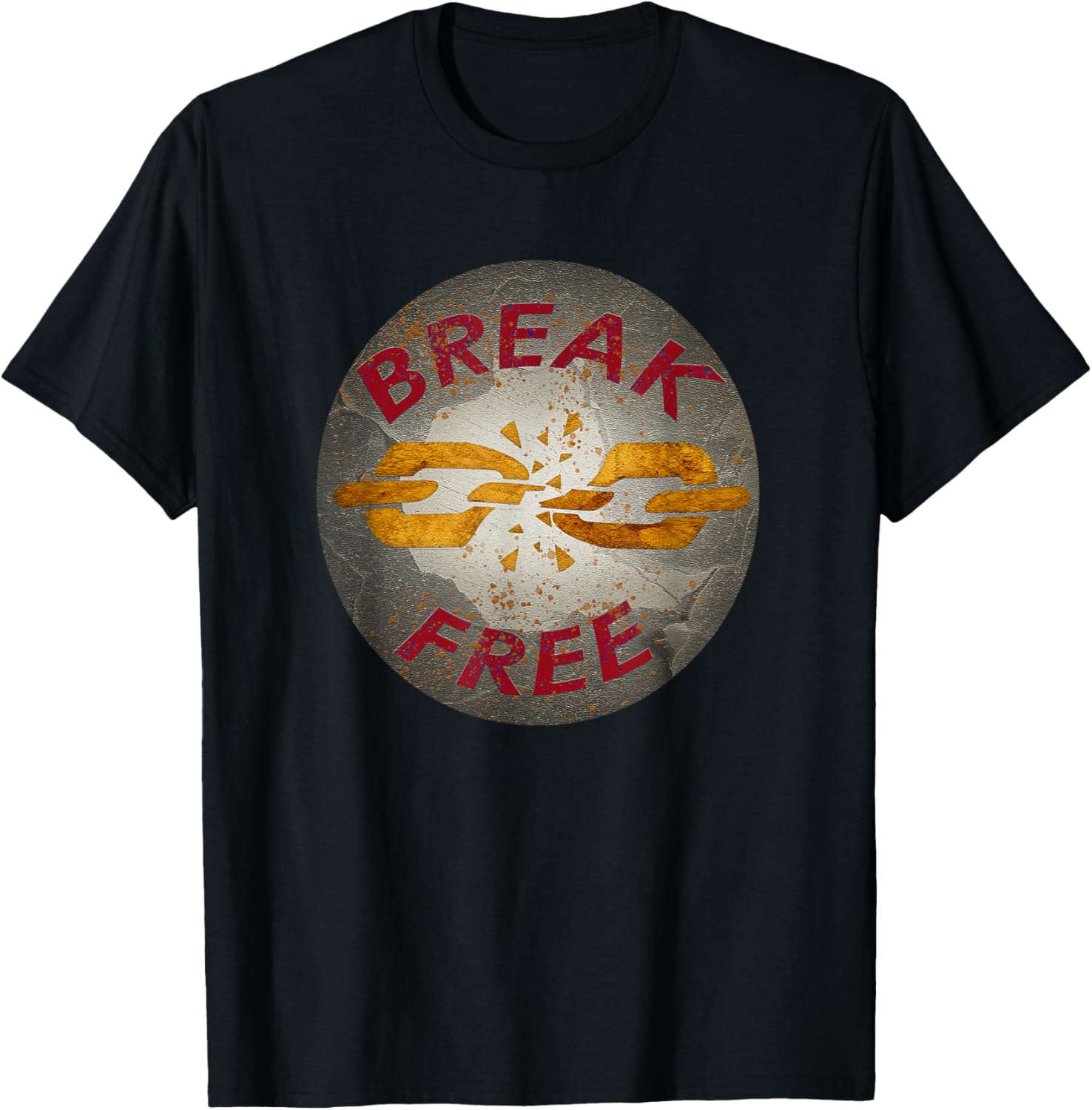 Break Free T-Shirt for Inspirational Style in Clothing and Accessories - 3