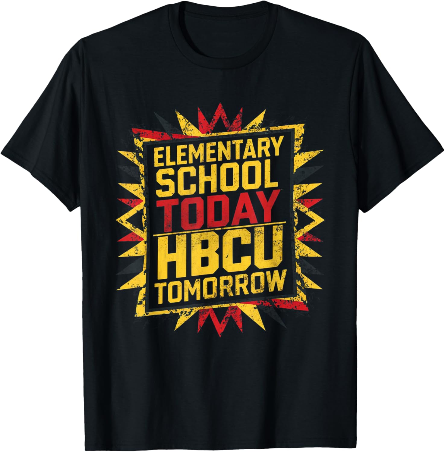 Elementary School Today HBCU Tomorrow Boys Future Motivational T-Shirt - 1
