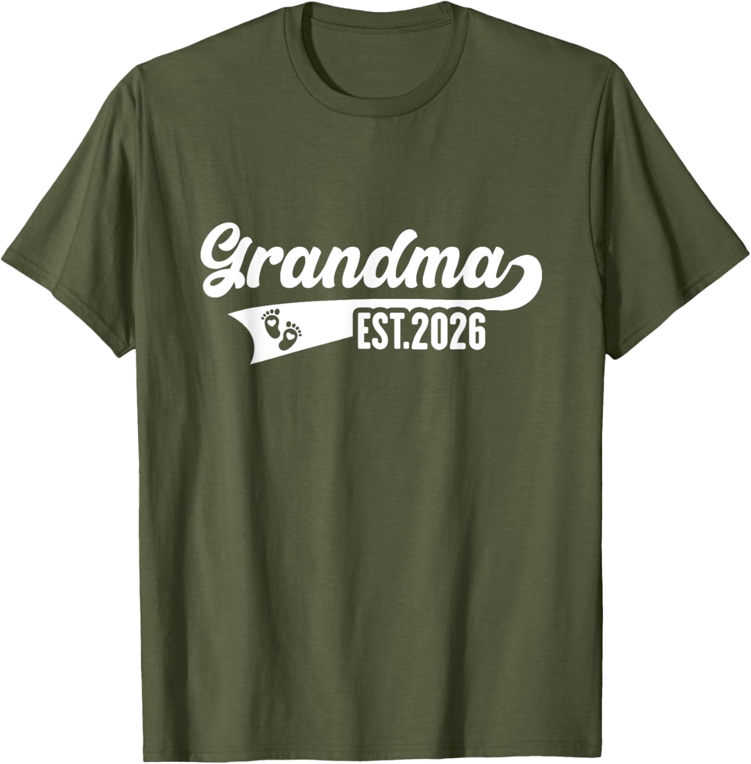 Promoted to Grandma Est 2026 T-Shirt for Excited Grandmas-To-Be - 25