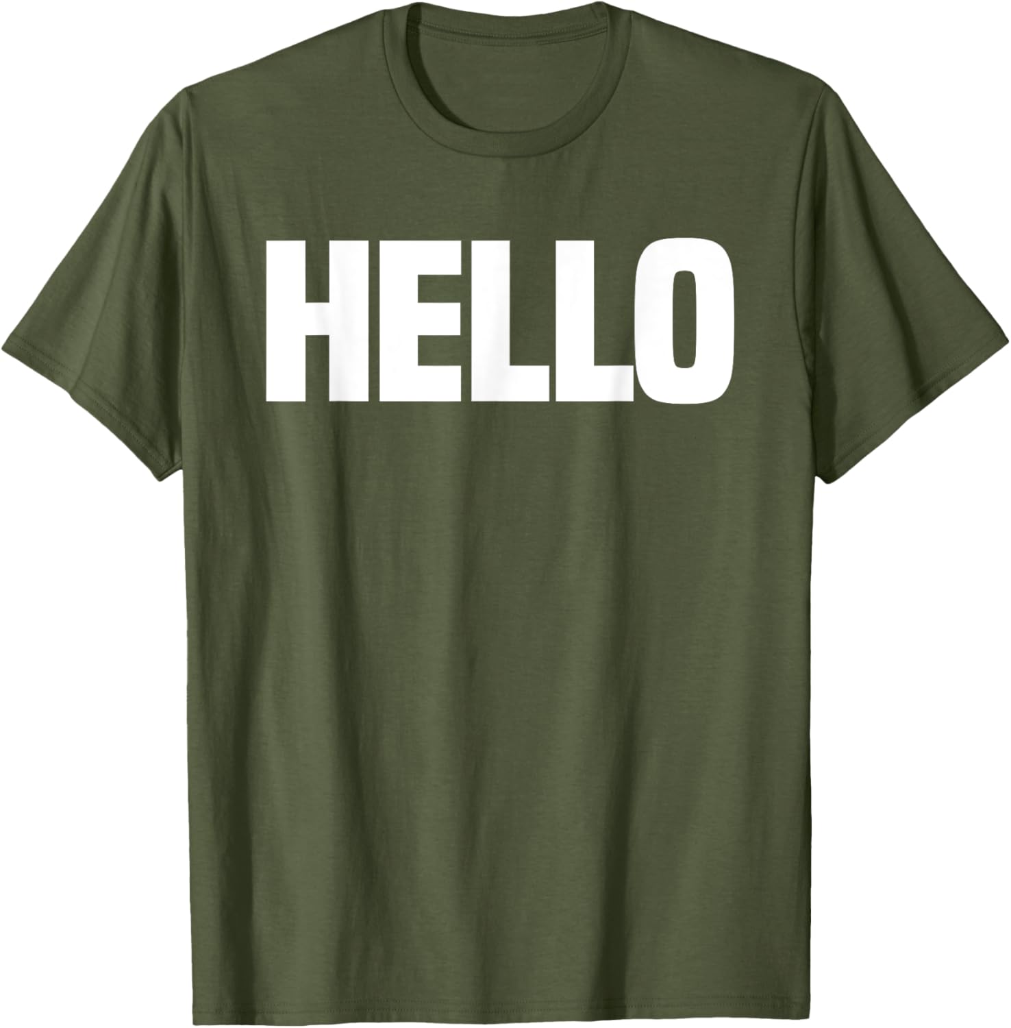 Hello Shirt - Fun and Friendly Greeting T-Shirt for Casual Wear - 4