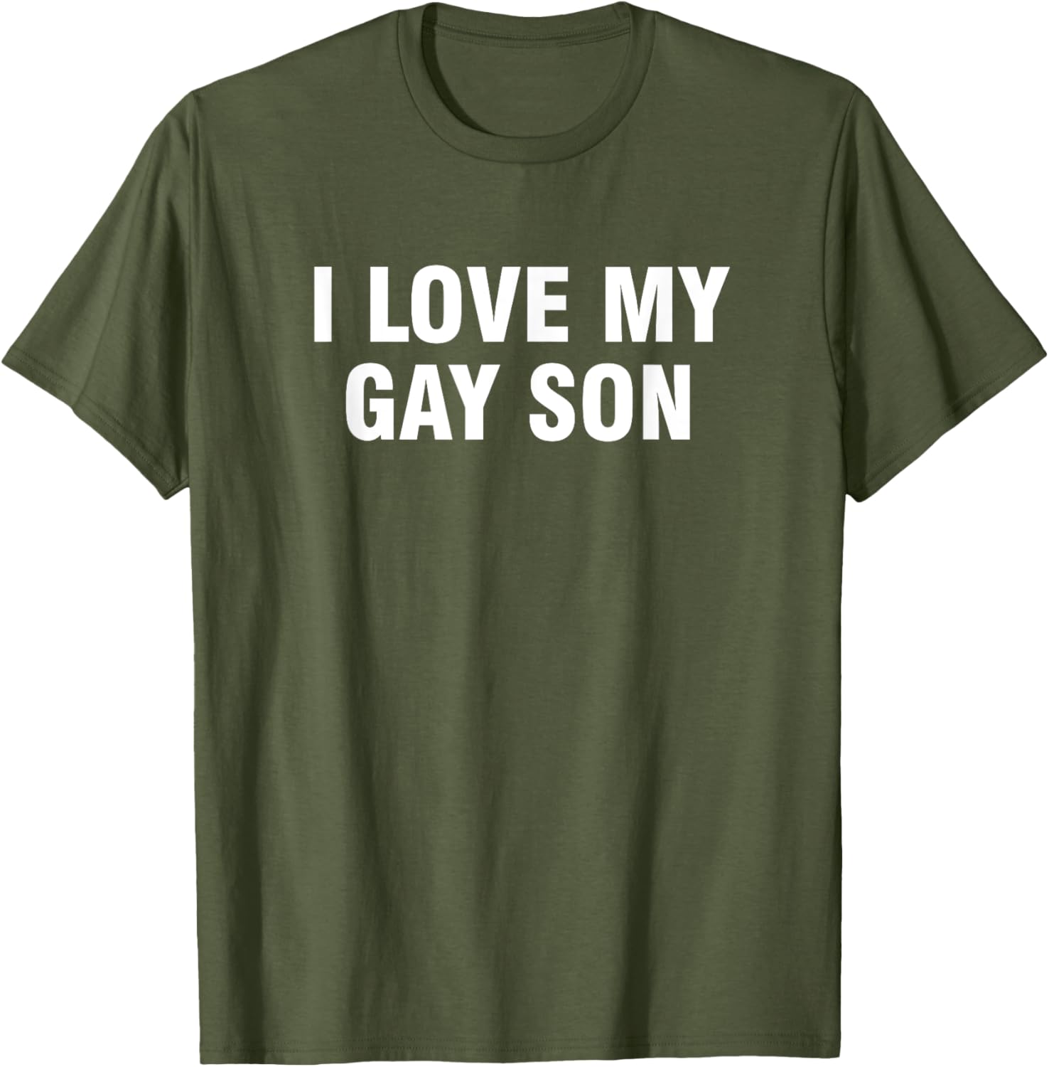 I Love My Gay Son T-Shirt - Supportive and Fun LGBTQ+ Apparel - 12