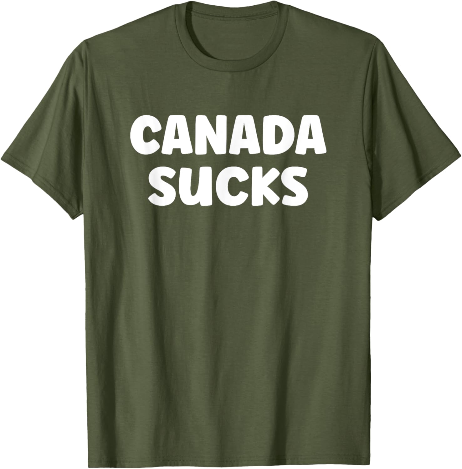Funny USA Humor T-Shirt - Hilarious Canada Sucks Graphic Tee for Fun - 5