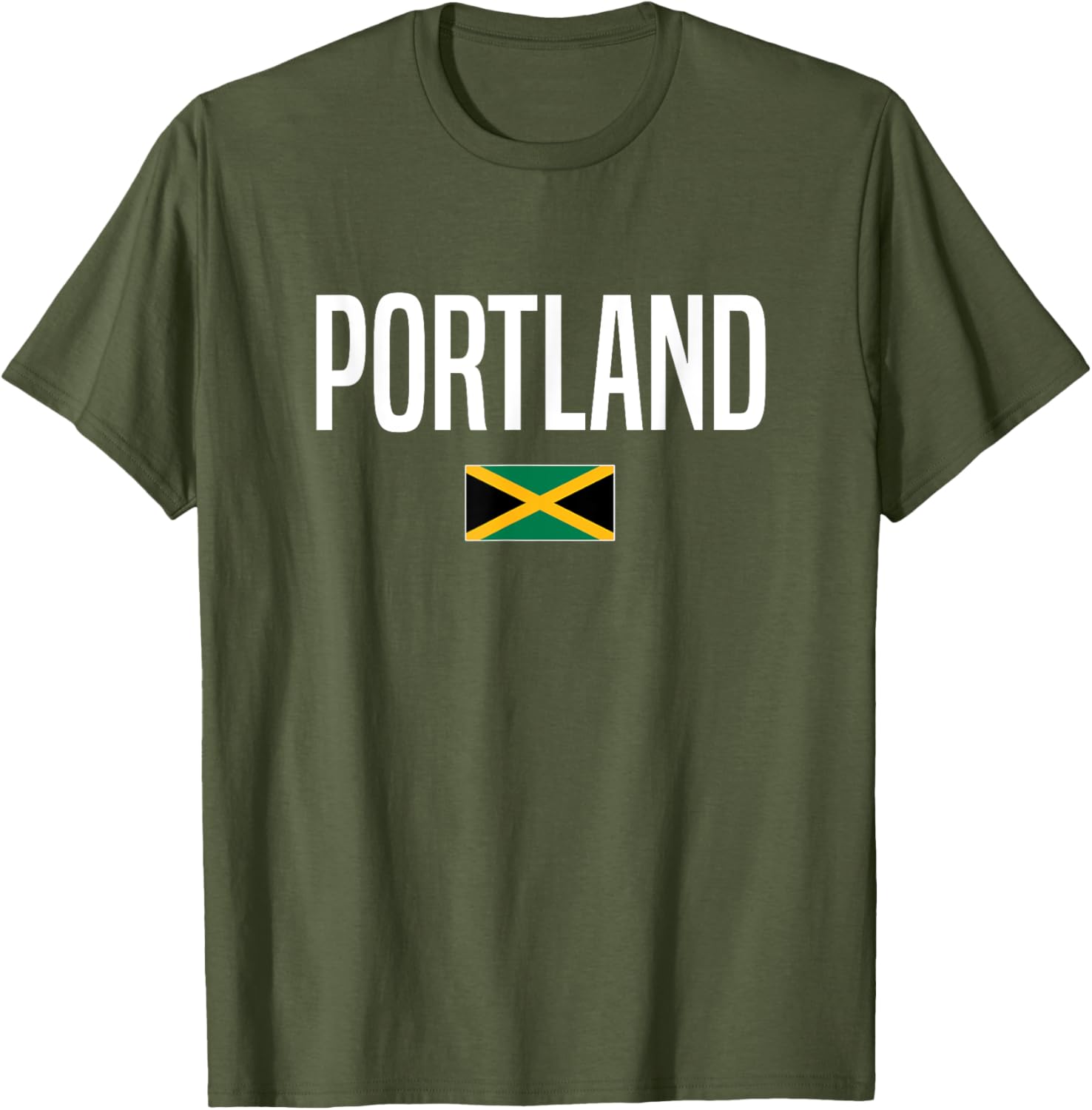Portland Jamaica T-Shirt for Men and Women - Stylish Island Vacation Wear - 13