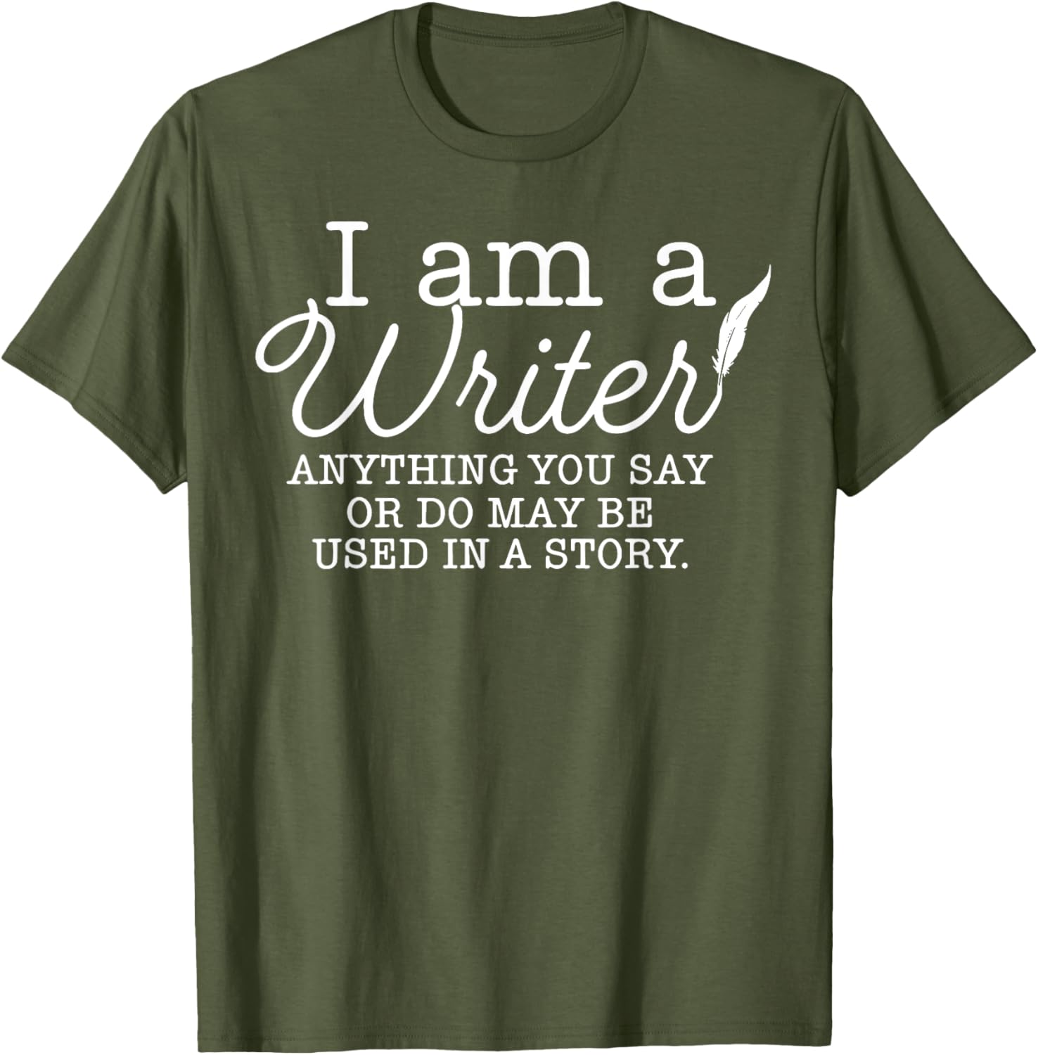I Am A Writer T-Shirt for Creative Minds - Unique Storytelling Apparel - 11