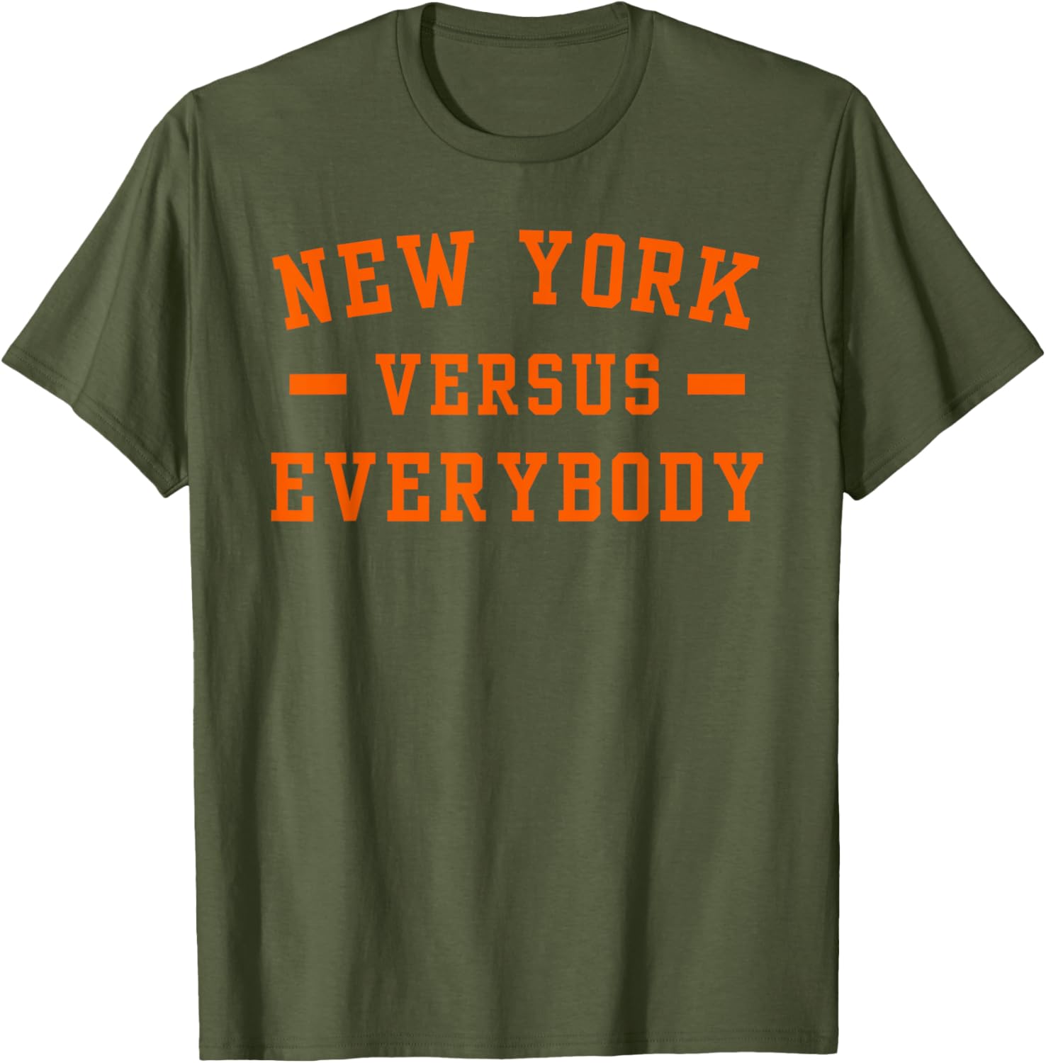 New York Versus Everybody T-Shirt for Men and Women – Stylish Apparel - 7