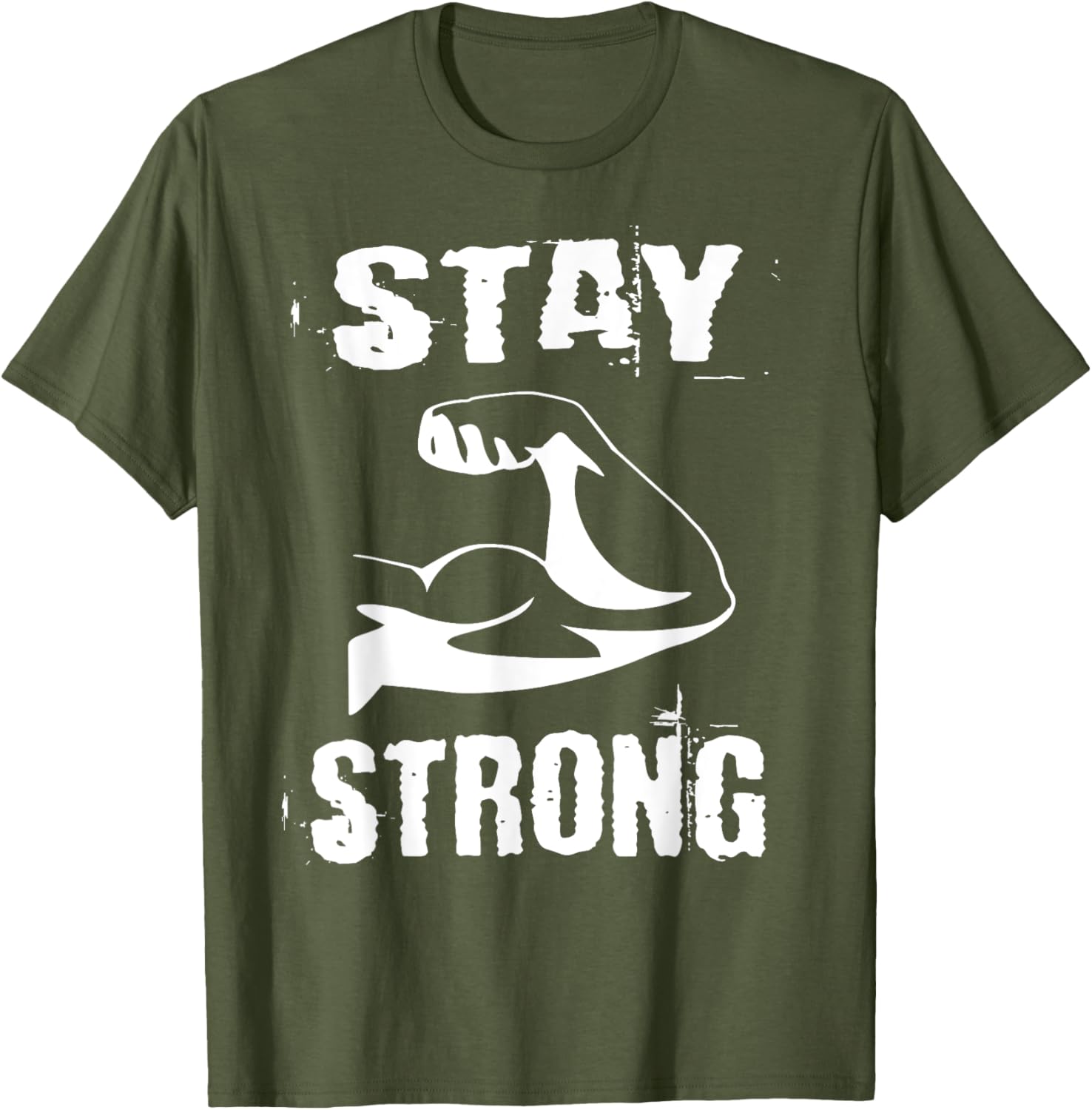 Stay Strong Resistance Training Gym T-Shirt for Fitness Enthusiasts - 24