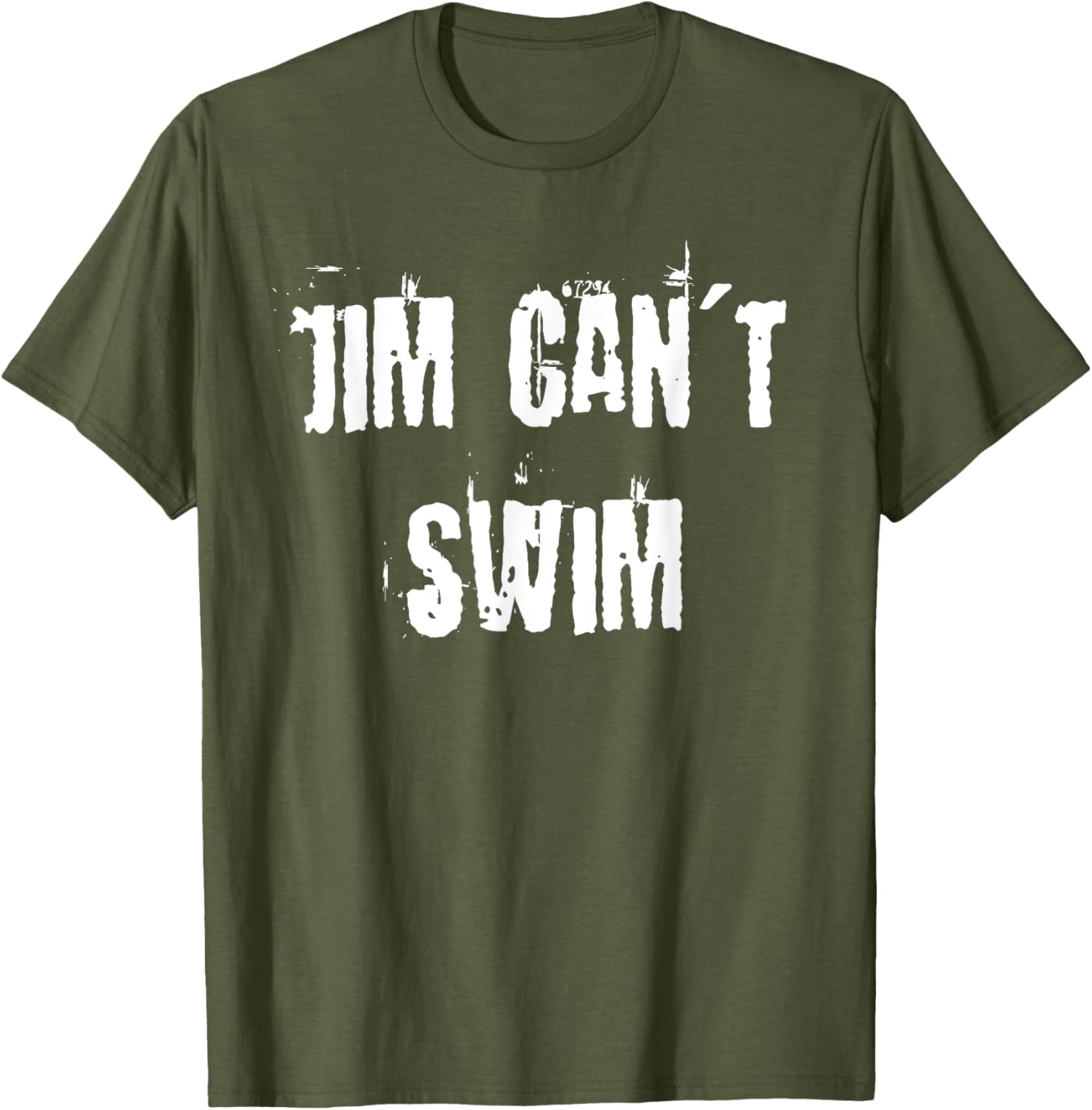 Jim Can't Swim T-Shirt for Fun Style in Clothing and Accessories - 20