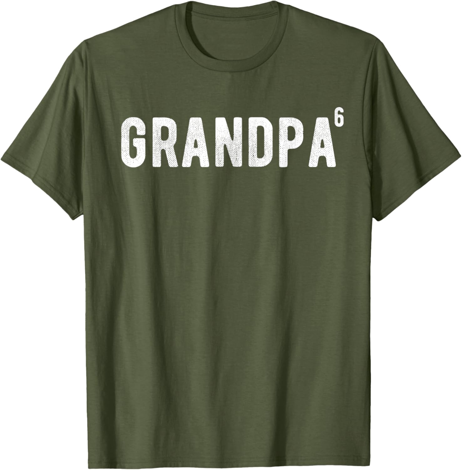 Funny Grandpa of 6 T-Shirt Perfect Gift for Sixth Time Grandfather - 9