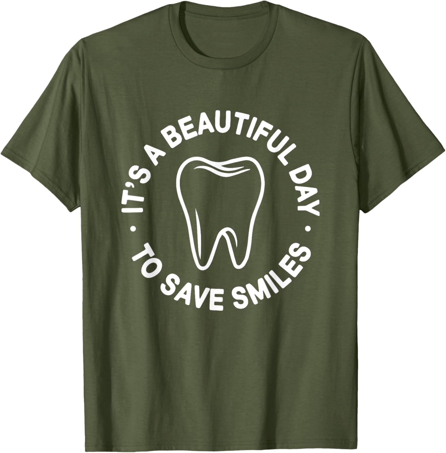 Beautiful Day to Save Smiles Dental Hygienist T-Shirt for Dentists - 17