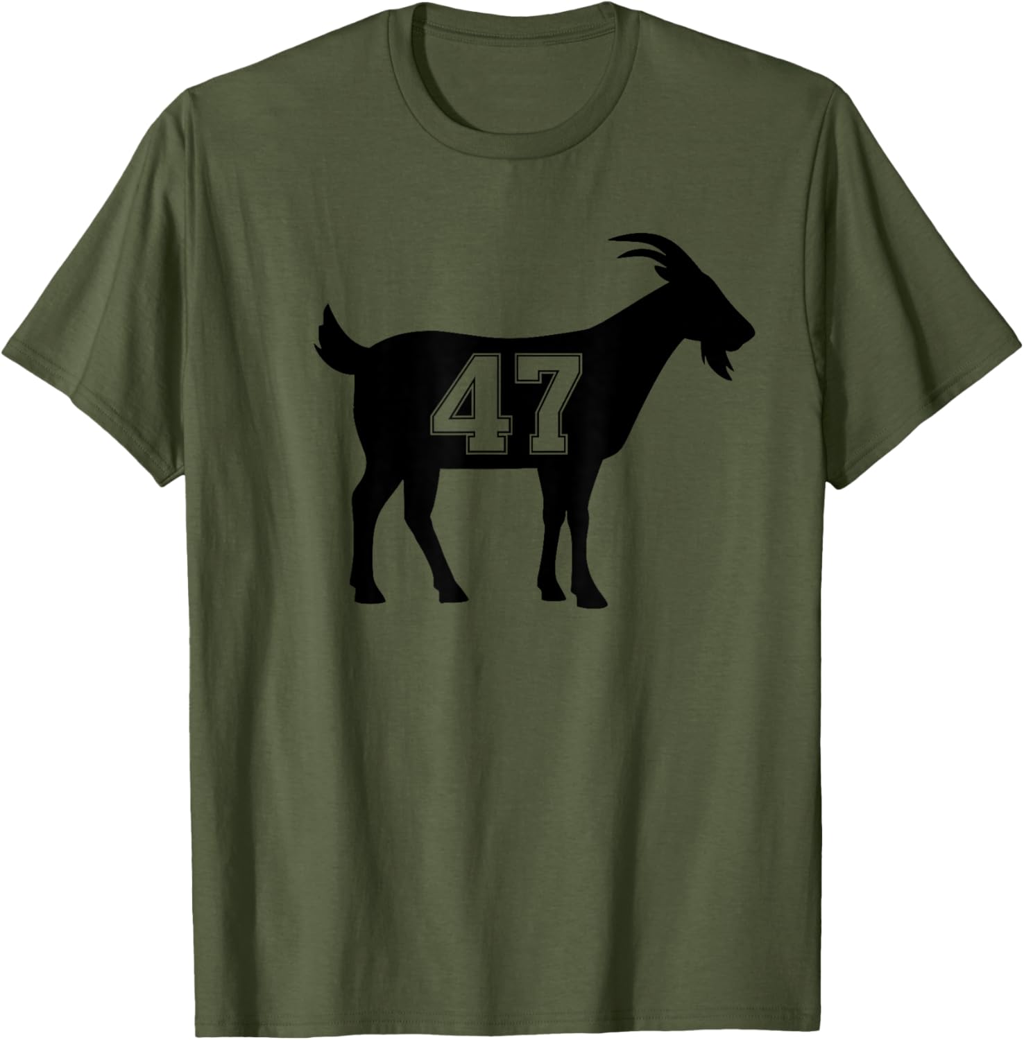 Funny Goat 47 Trump T-Shirt for Fans of President Trump and Humor - 2