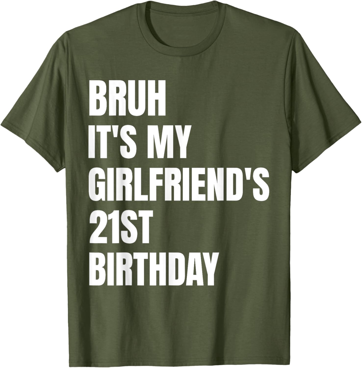 Funny Couples T-Shirt for My Girlfriend's 21st Birthday Celebration - 2