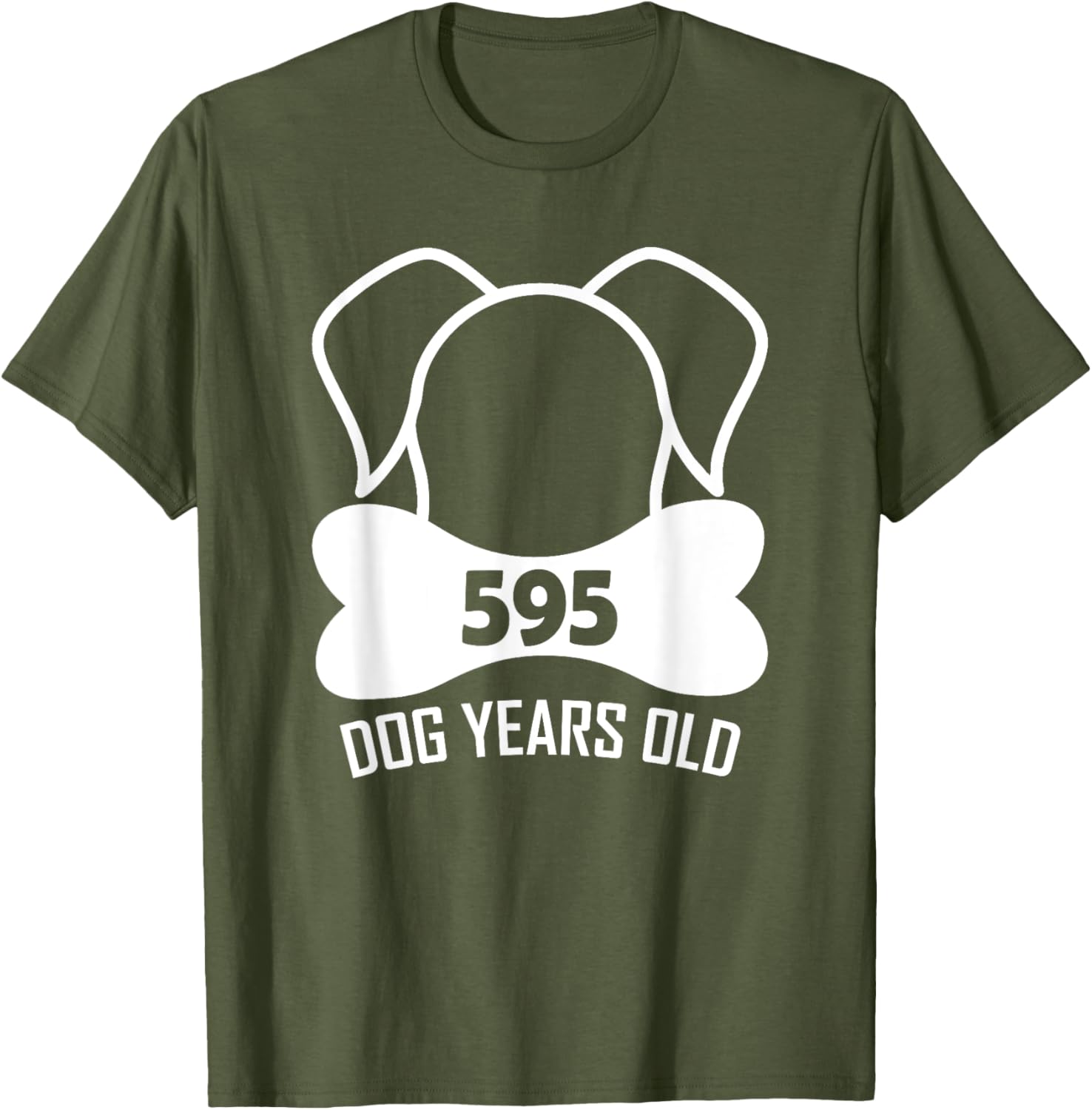 Funny 595 Dog Years Old 85th Birthday Shirt for Dog Lovers - 3