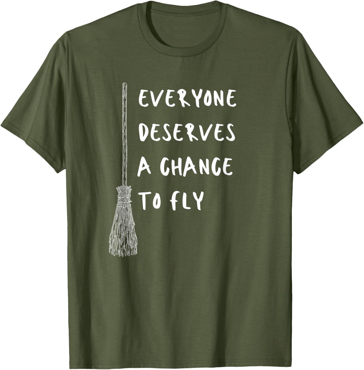 Everyone Deserves A Chance To Fly Inspirational T-Shirt for All Ages - 1