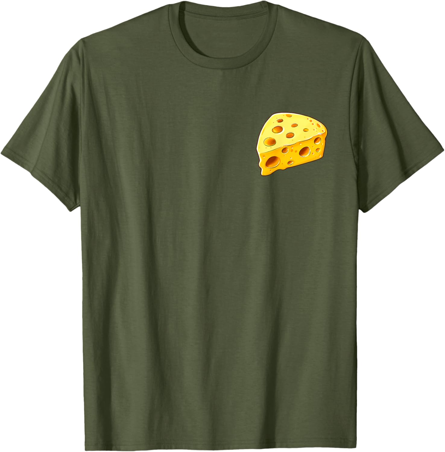 Funny Cheese Lover Minimalist T-Shirt for Cheesy Enthusiasts - 5