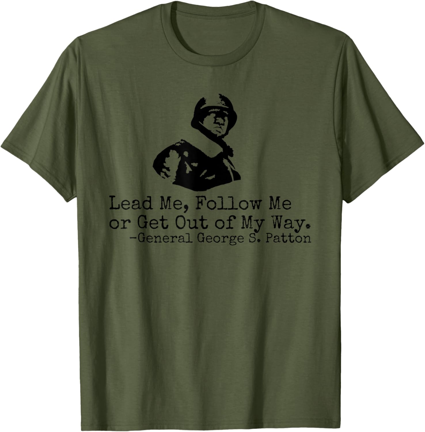 George S. Patton Quote T-Shirt for WW2 History Fans and Veterans - 13