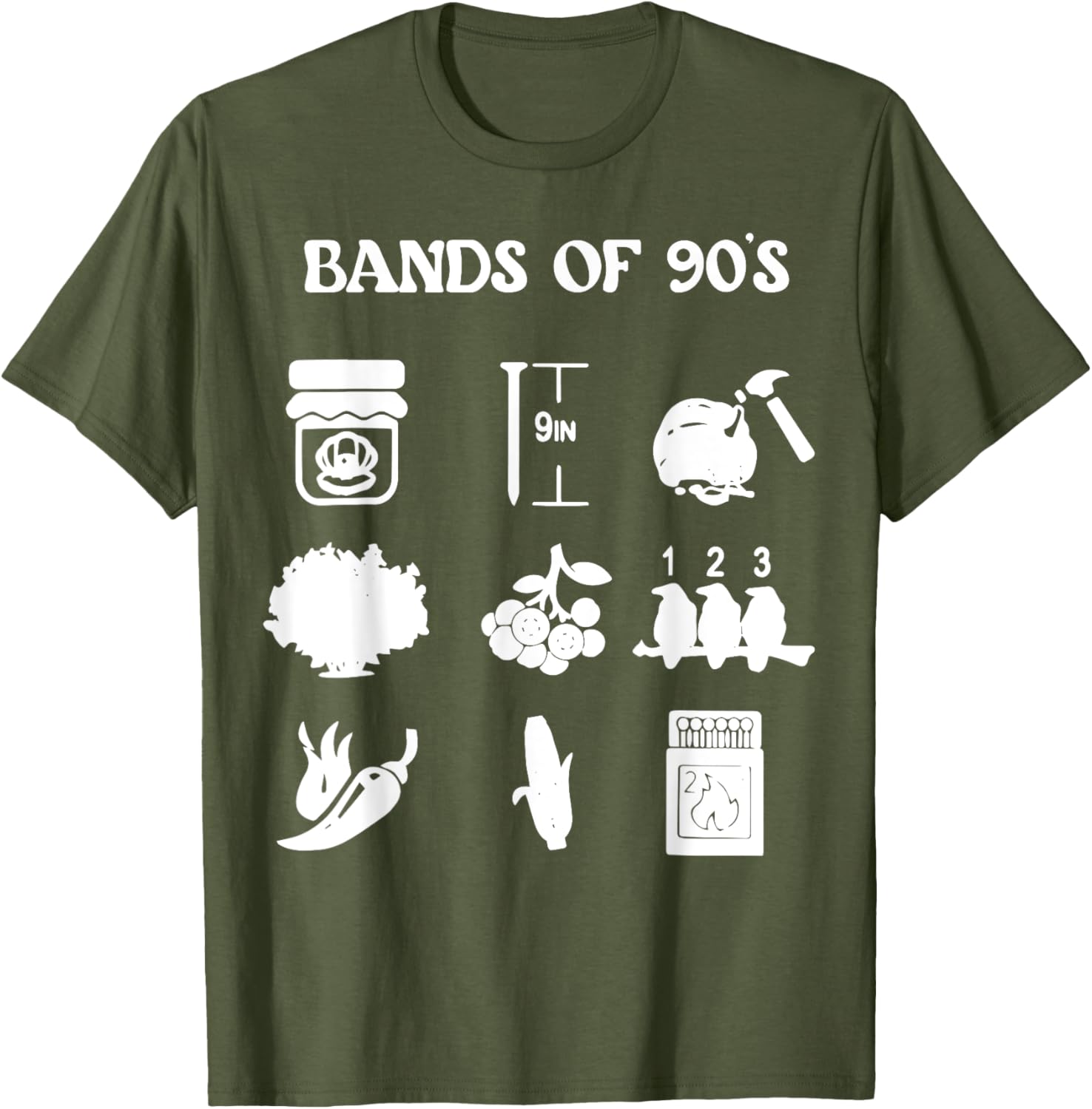 Retro 1990s Bands T-Shirt for 90s Music Lovers - Stylish Vintage Apparel - 8