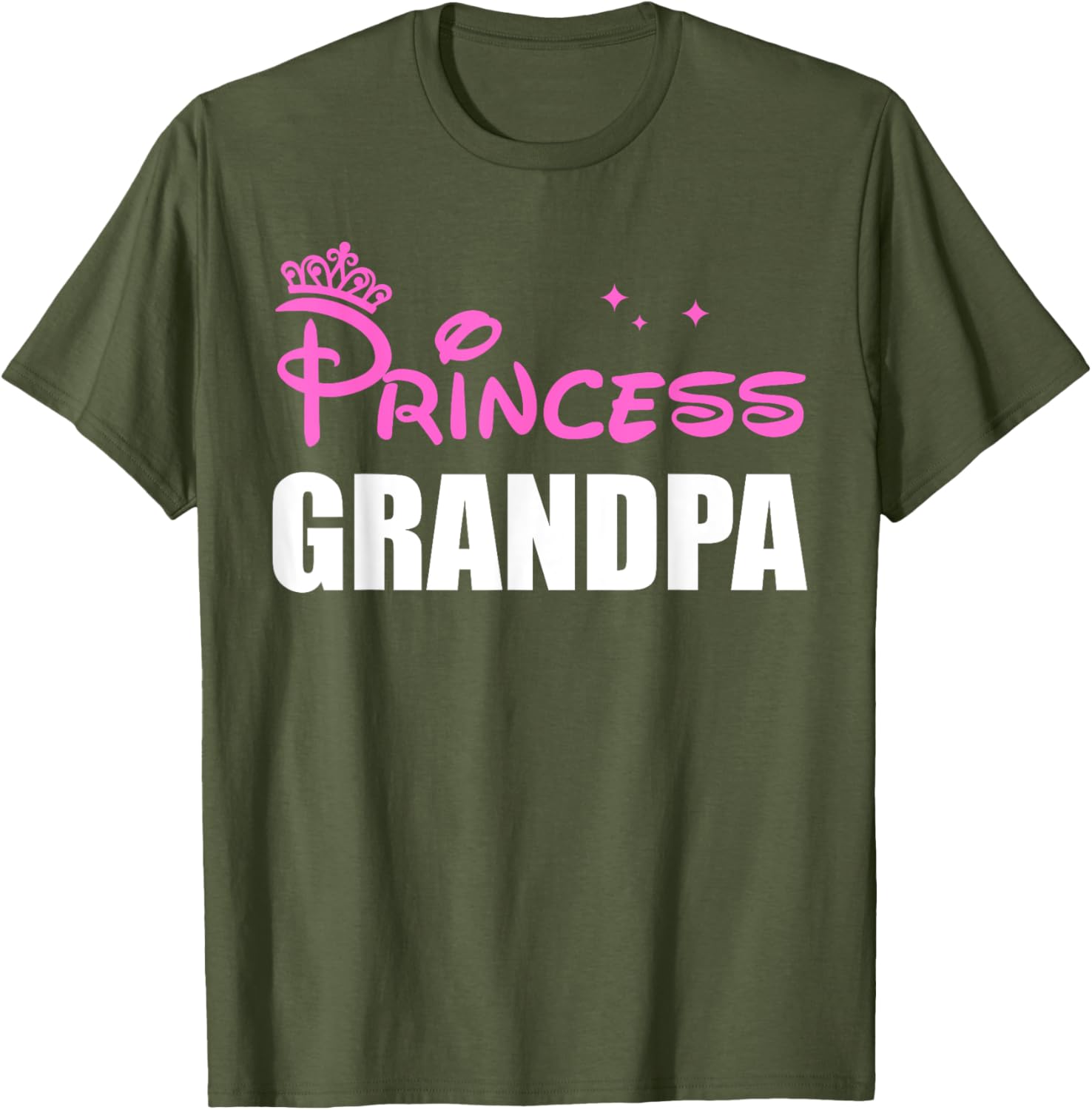 Granddaughter Princess Grandpa T-Shirt for Father's Day Gift - 9
