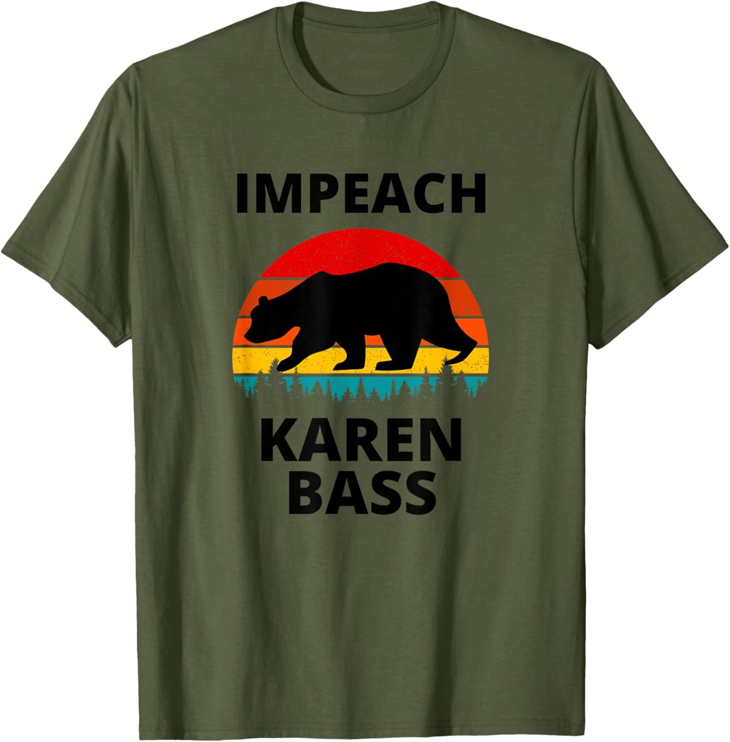 Impeach Karen Bass T-Shirt for Supporters of LA Mayor Accountability - 8