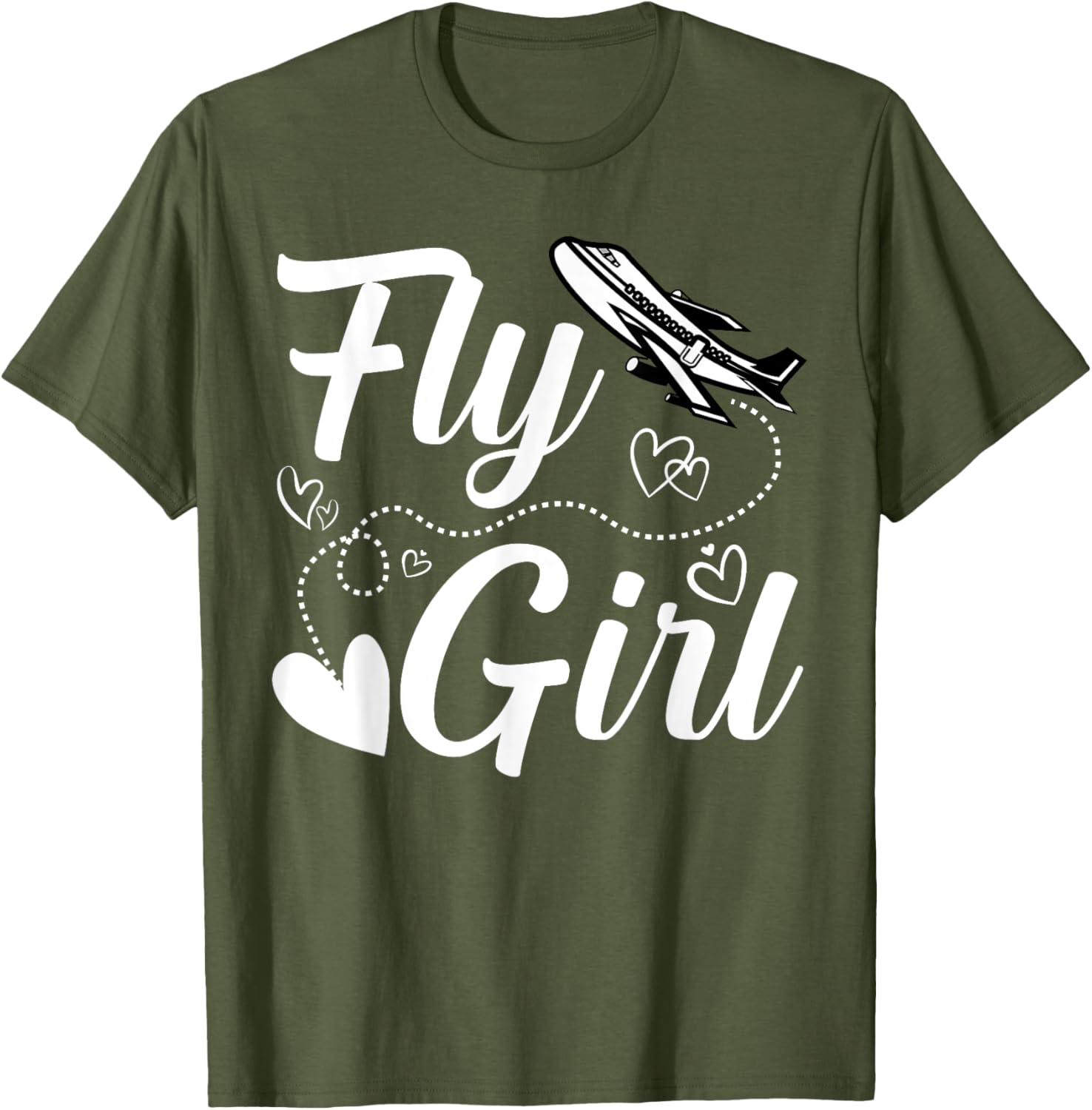Flygirl Vintage Aviation Pilot Flight Attendant T-Shirt for Aviation Lovers - 3