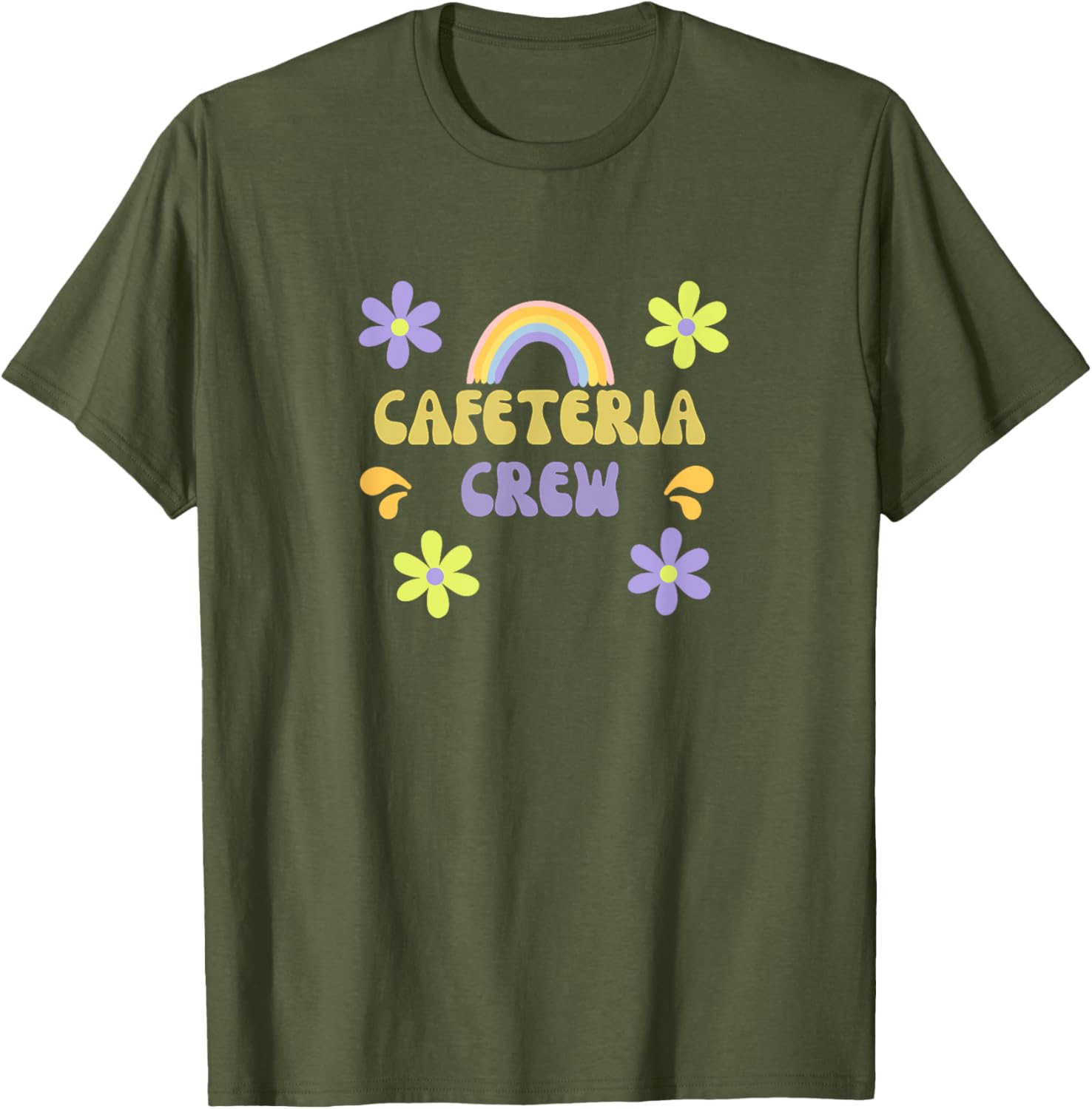 Cafeteria Crew Lunch Lady T-Shirt for School Staff - Fun & Comfy Apparel - 4