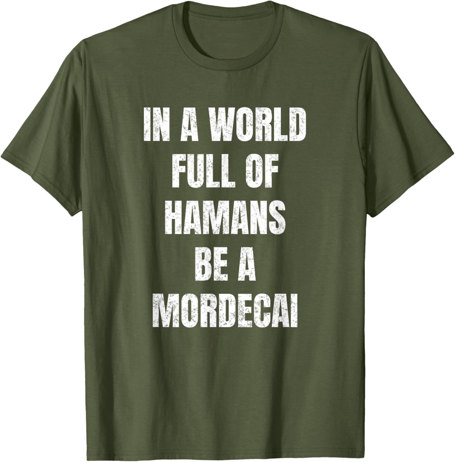 Funny Purim Haman Mordecai Costume T-Shirt for Jewish Celebration Fun - 5