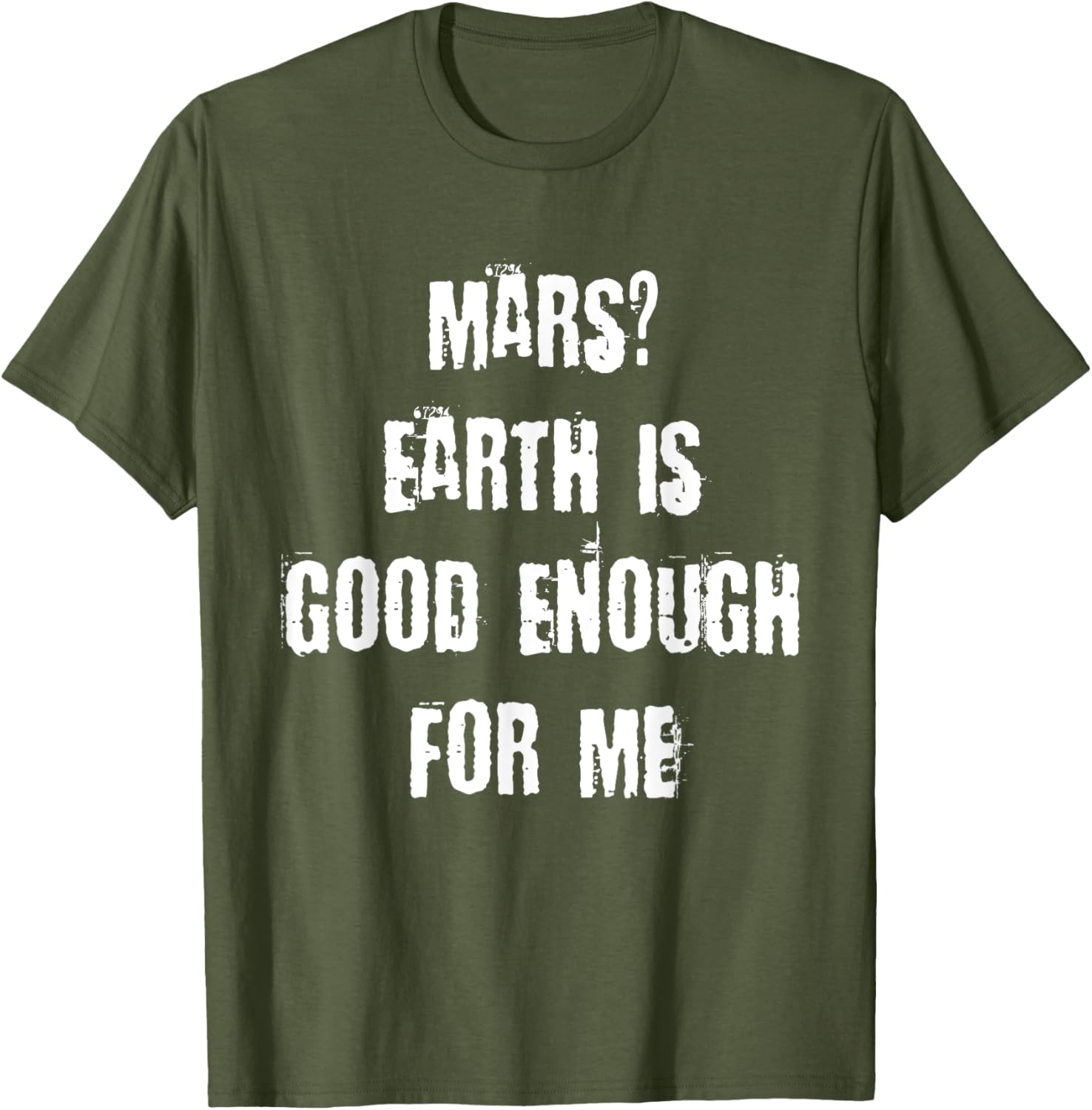 Funny Mars Earth T-Shirt for Space Lovers - Unique Casual Wear - 20