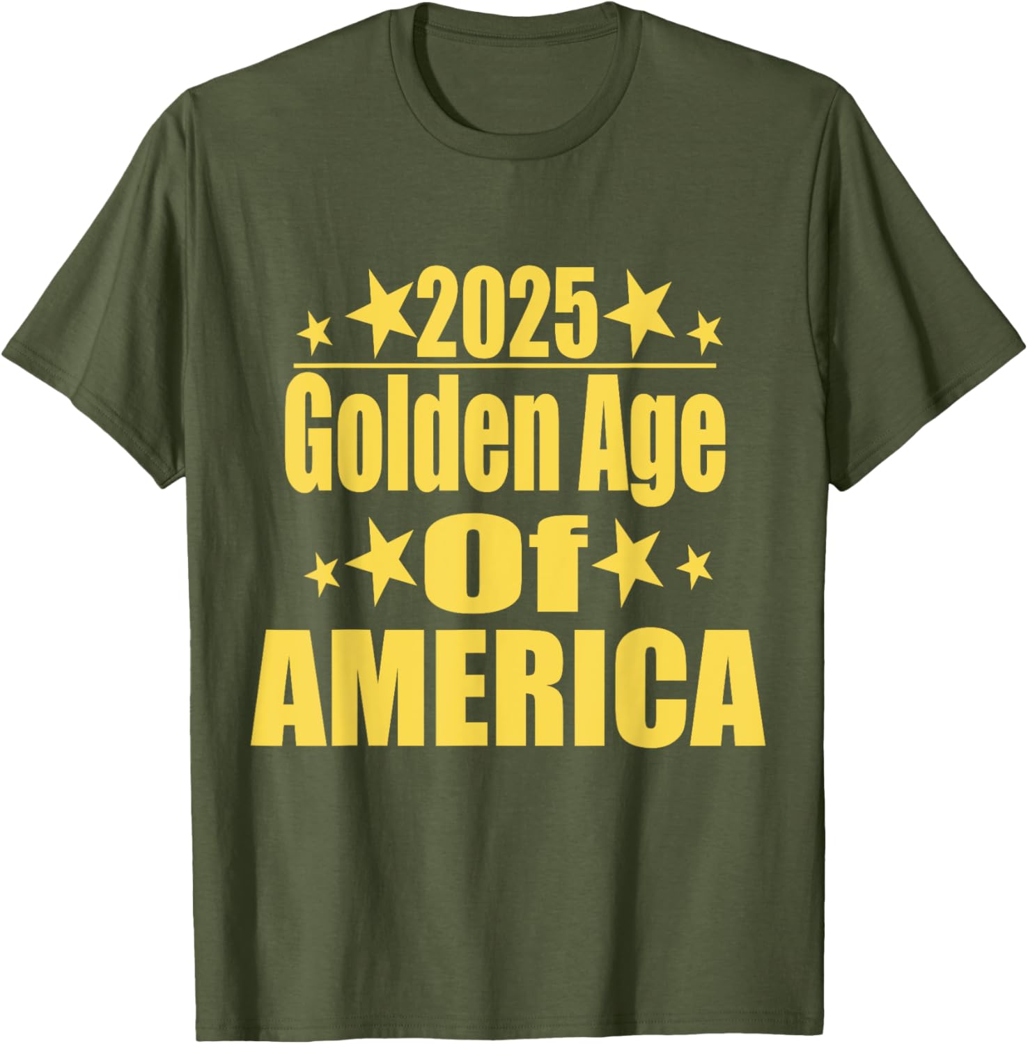 Golden Age of America 2025 Trump President Republican T-Shirt - 1
