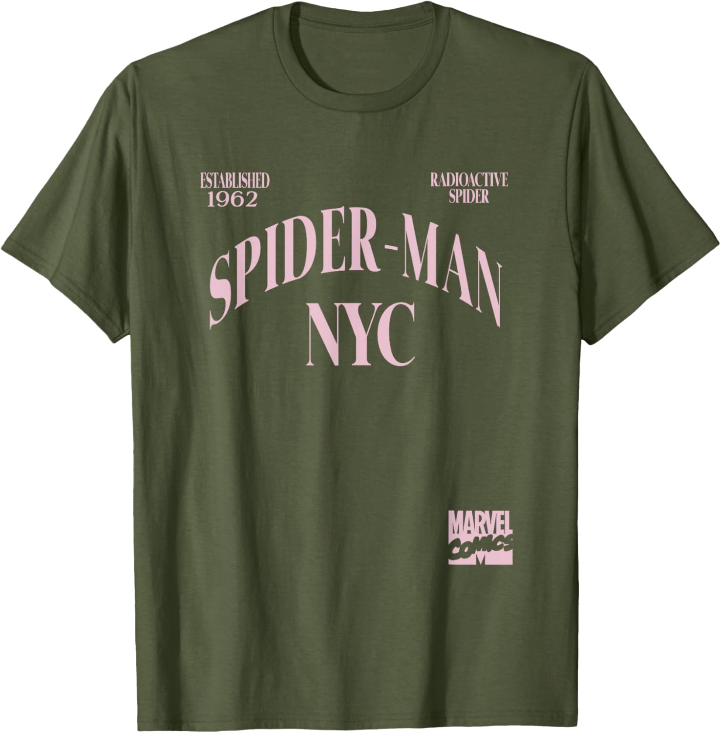 Marvel Comics Spider-Man NYC Vintage Radioactive T-Shirt for Fans - 6