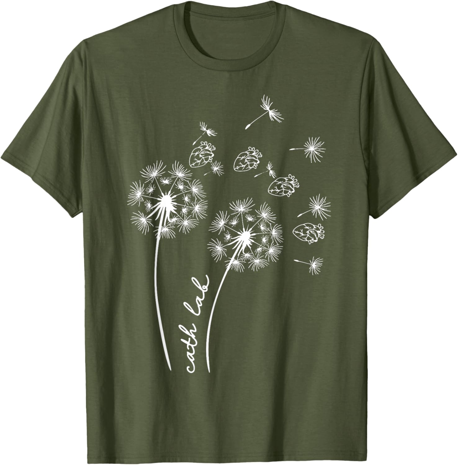 Dandelion Cardiac Nurse T-Shirt for CVICU Cardiologists & Nurses - 16
