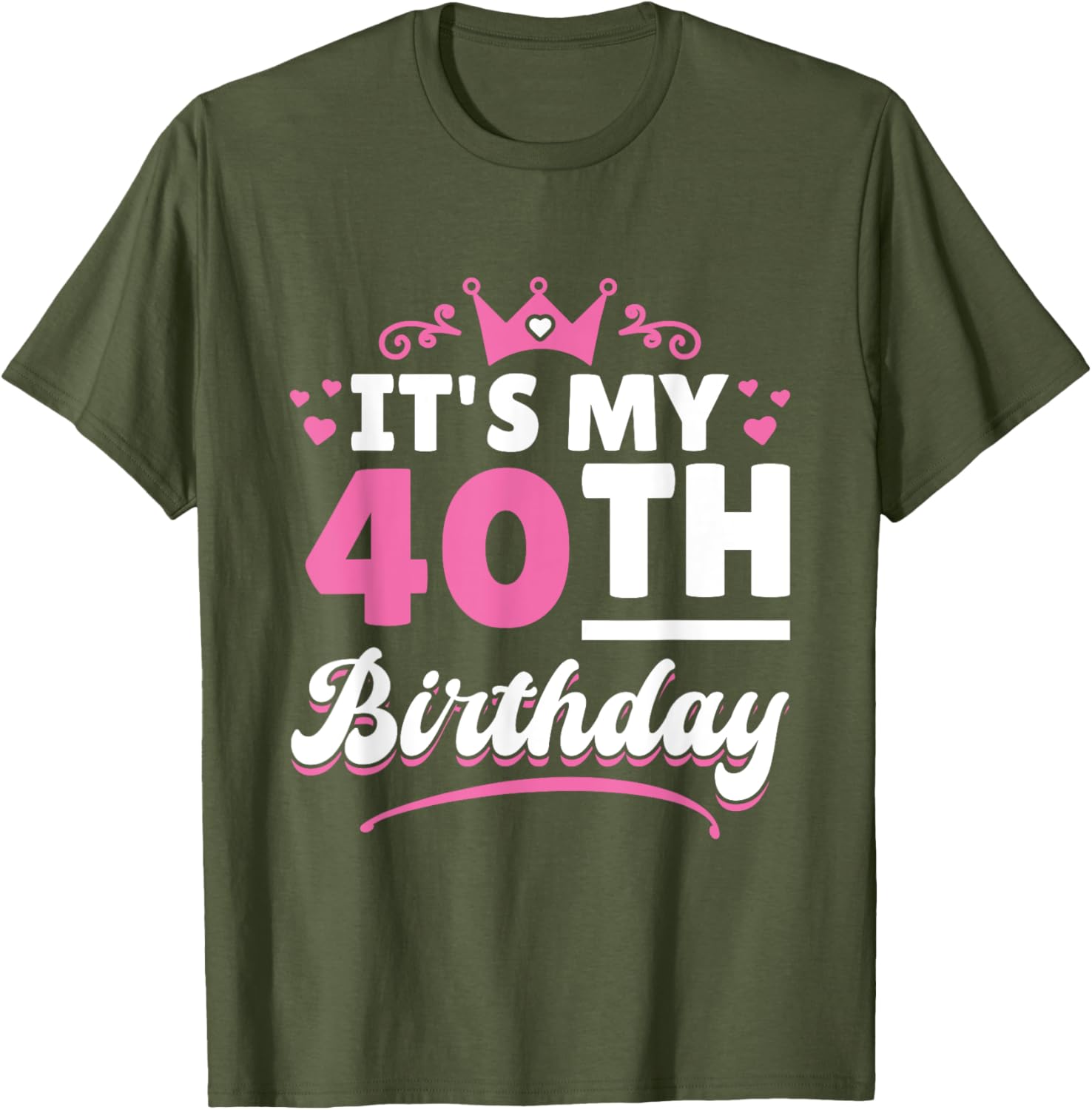 Stylish 40th Birthday T-Shirt for Women Perfect Gift Idea - 3