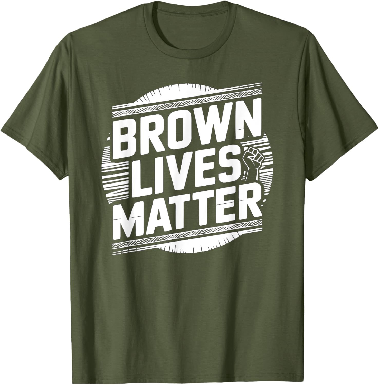 Brown Lives Matter Pro-Immigration Unity T-Shirt for Activism Support - 9