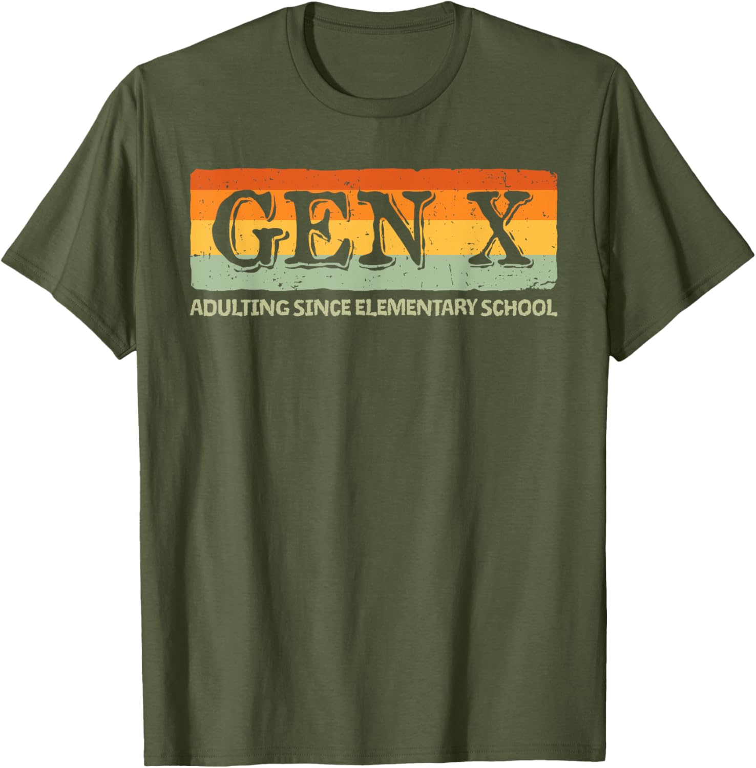 Gen X Adulting Since Elementary School T-Shirt for Nostalgic Style - 7