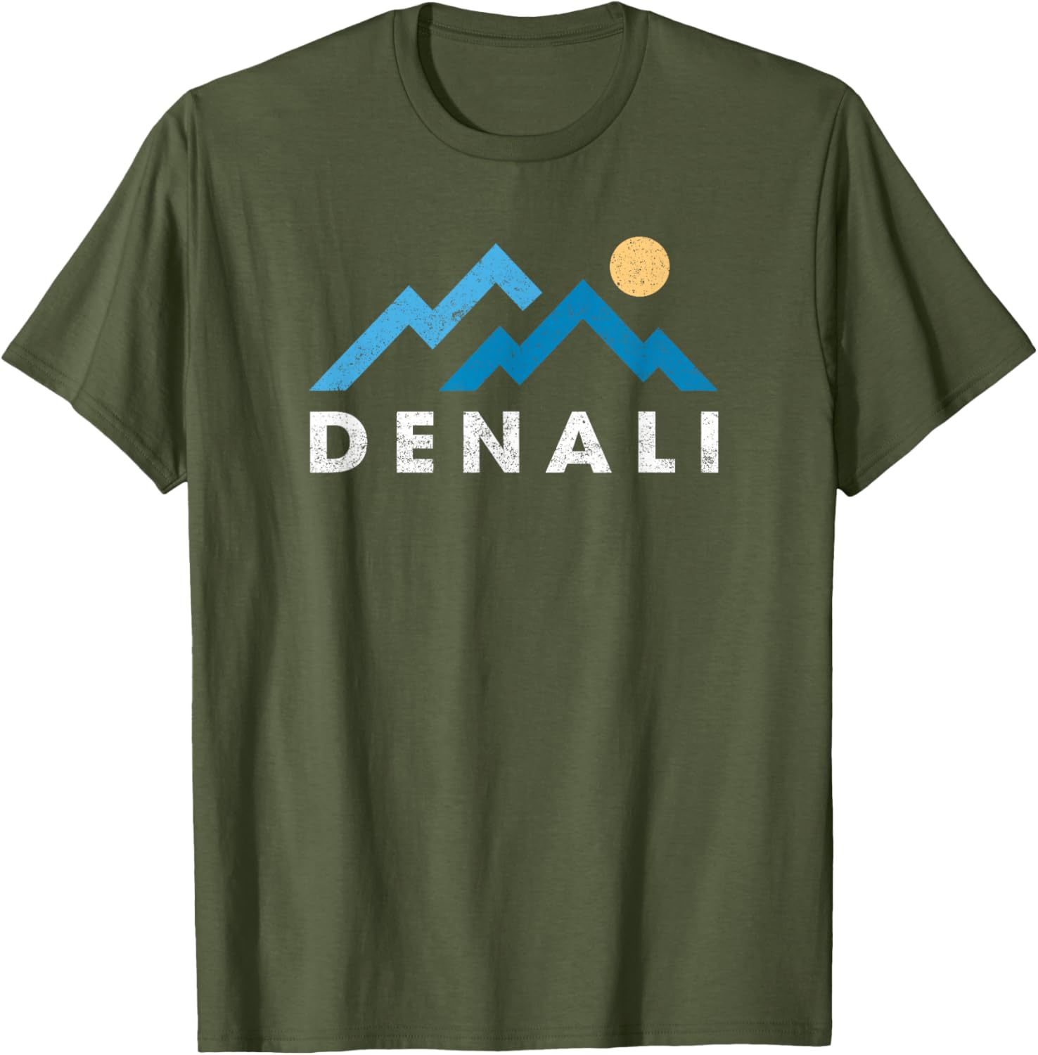 Vintage Denali National Park Mountain Hiking T-Shirt for Outdoor Lovers - 11