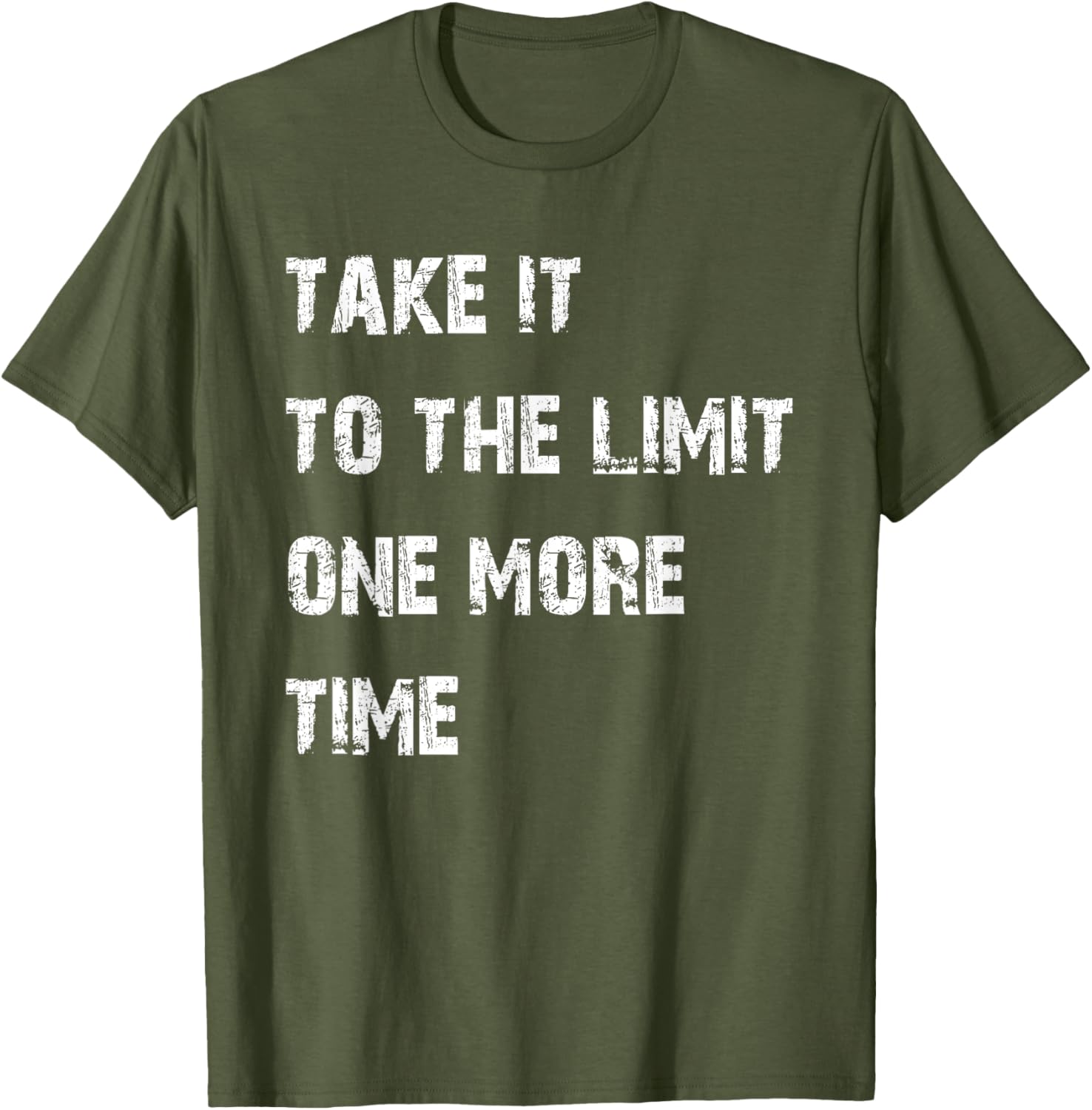 Take It to the Limit One More Time T-Shirt for Music Lovers and Fans - 25