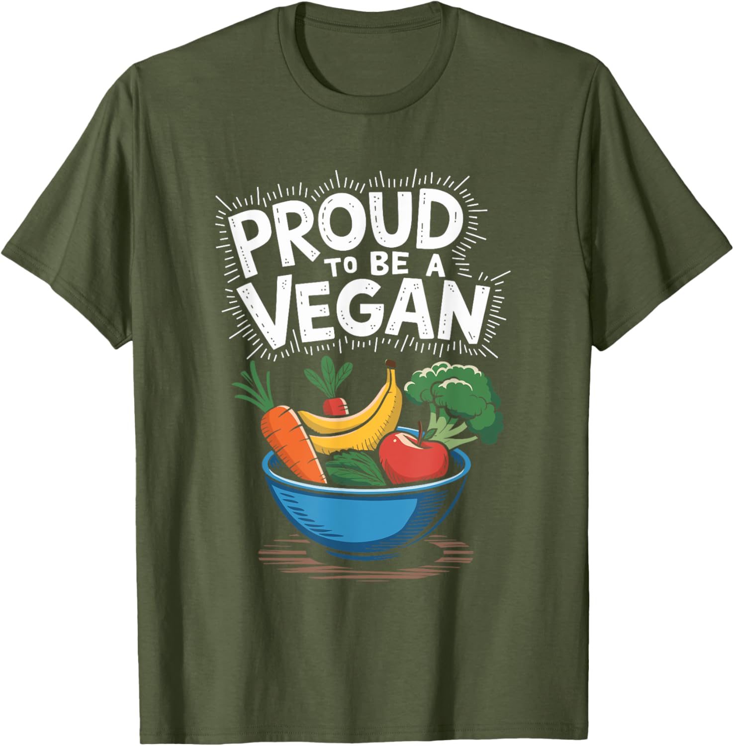 Proud To Be A Vegan T-Shirt for Plant Based Food Lovers and Vegetarians - 5