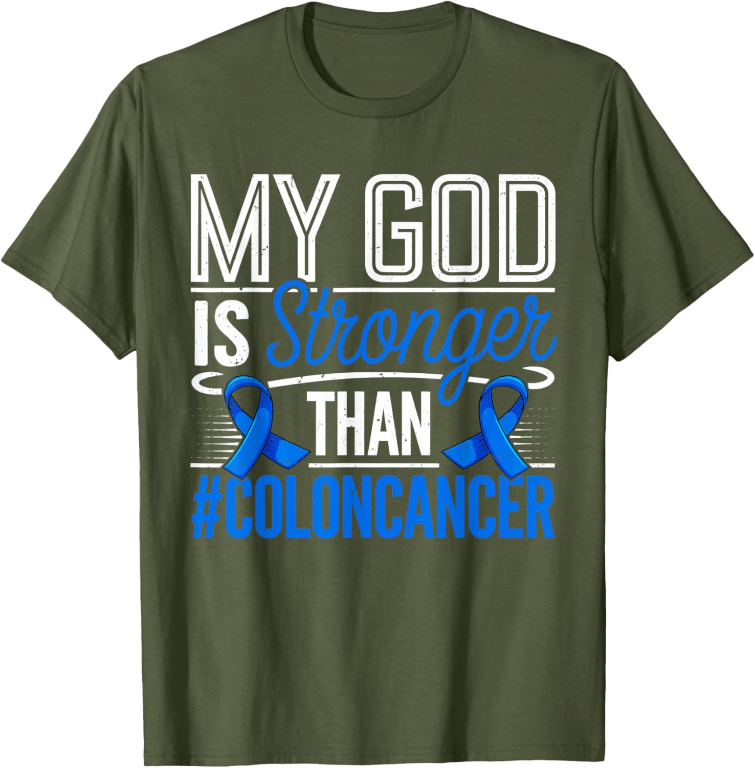 Funny Colon Cancer Awareness T-Shirt for Supportive and Stylish Advocacy - 6