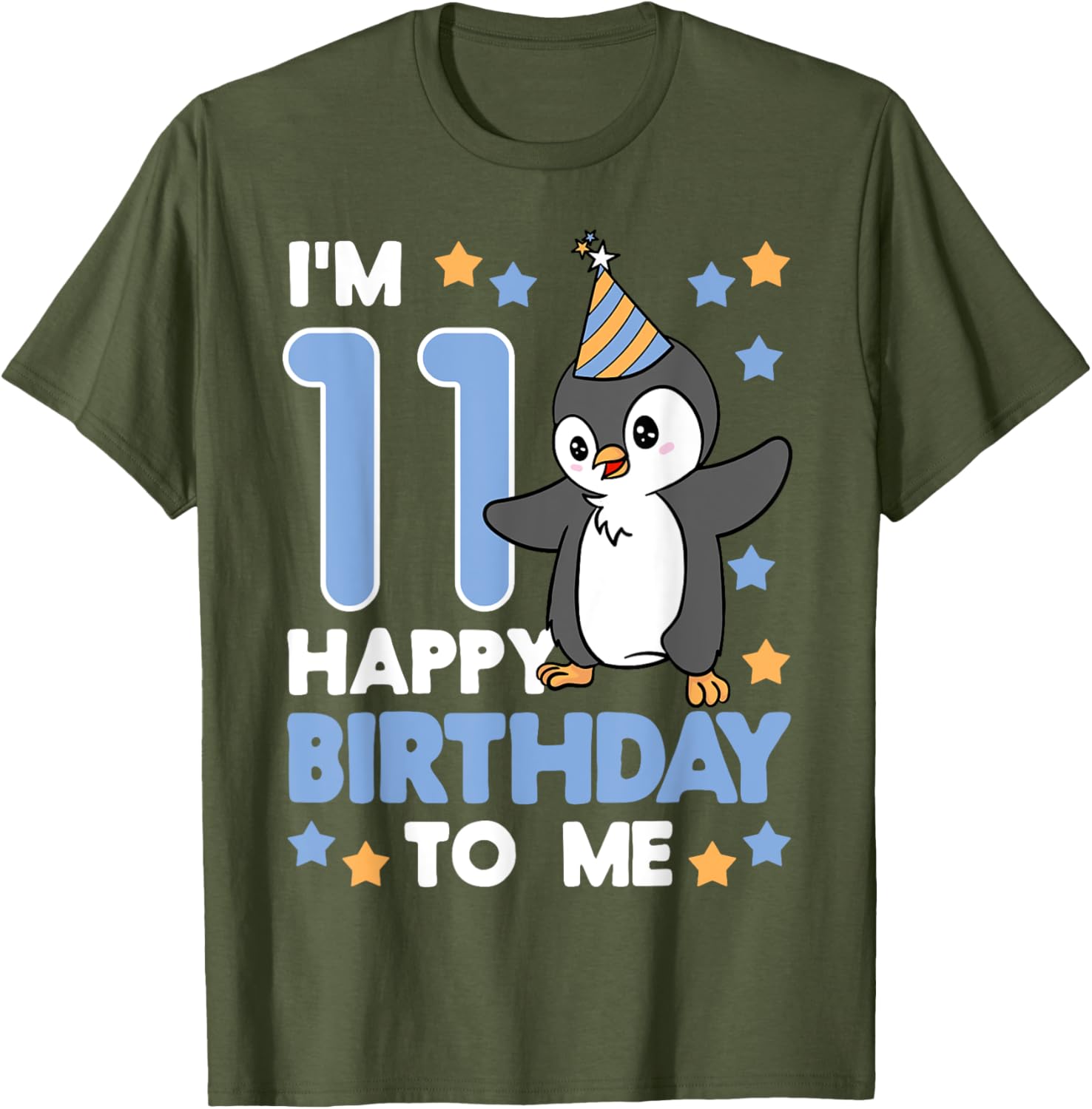 Cool Penguin 11 Birthday Zookeeper T-Shirt for Arctic Celebration Fun - 4