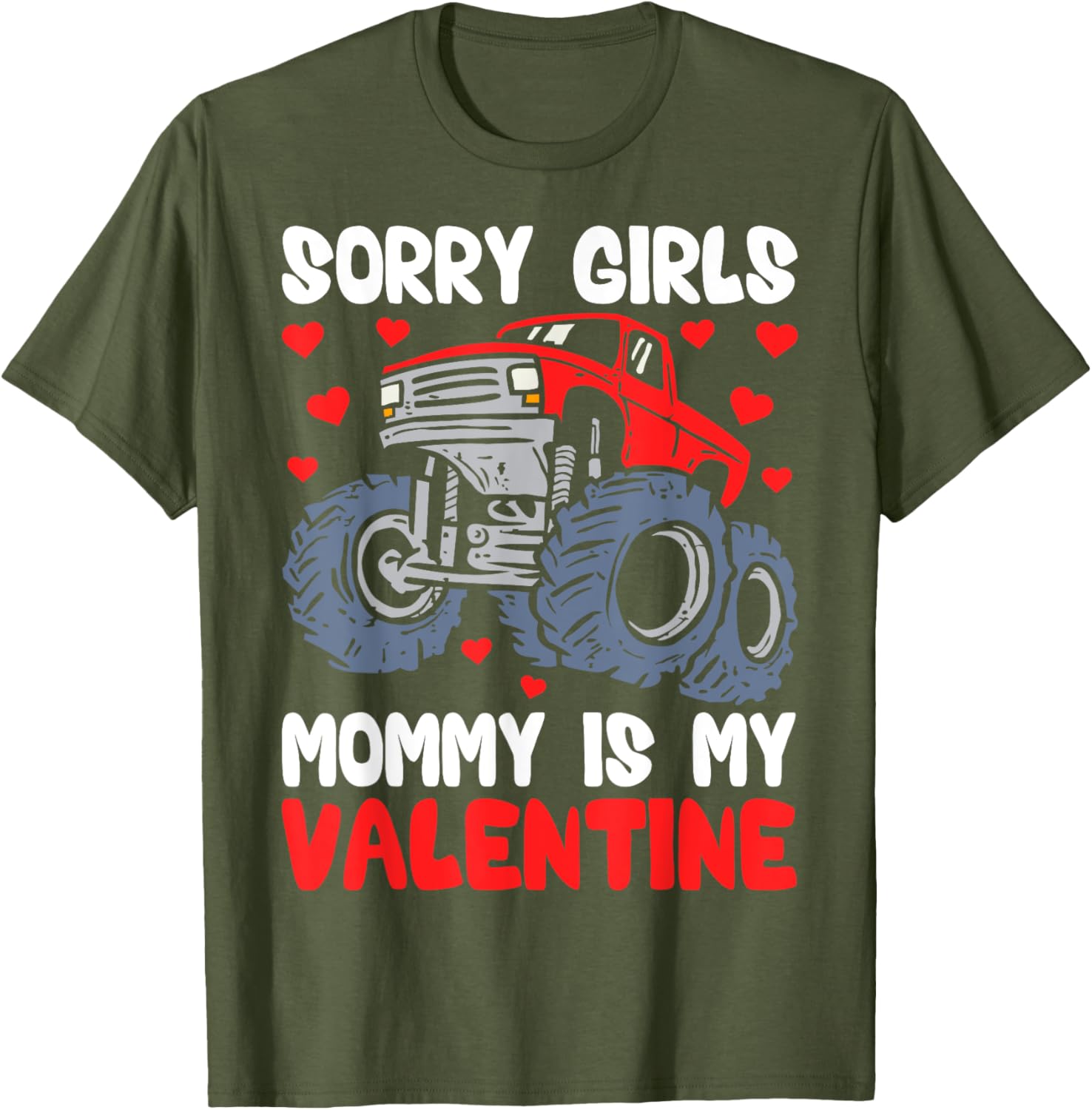 Sorry Girls Mommy Is My Valentine Boys Kids T-Shirt for Valentine's Day - 5