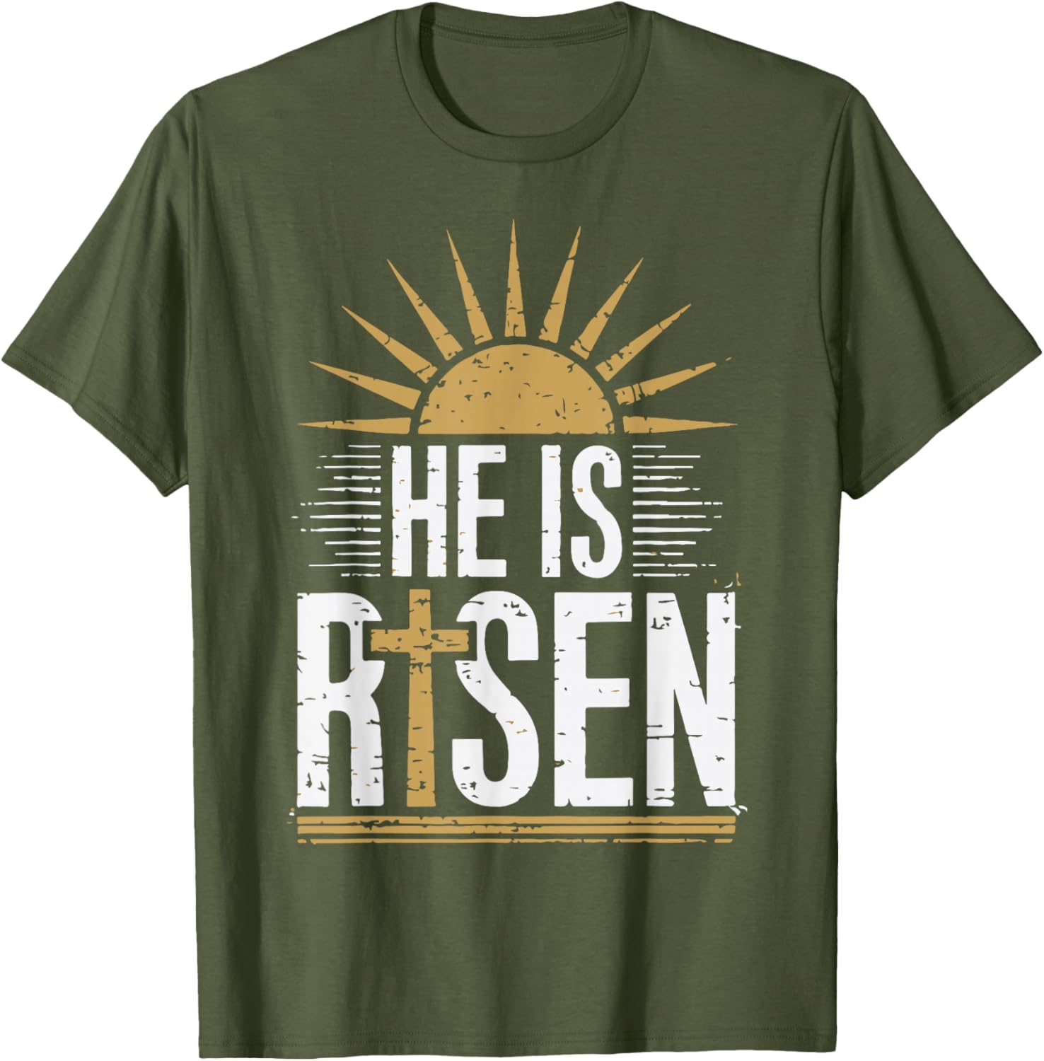 He Is Risen Funny Easter T-Shirt for Men, Women, and Toddlers - 21