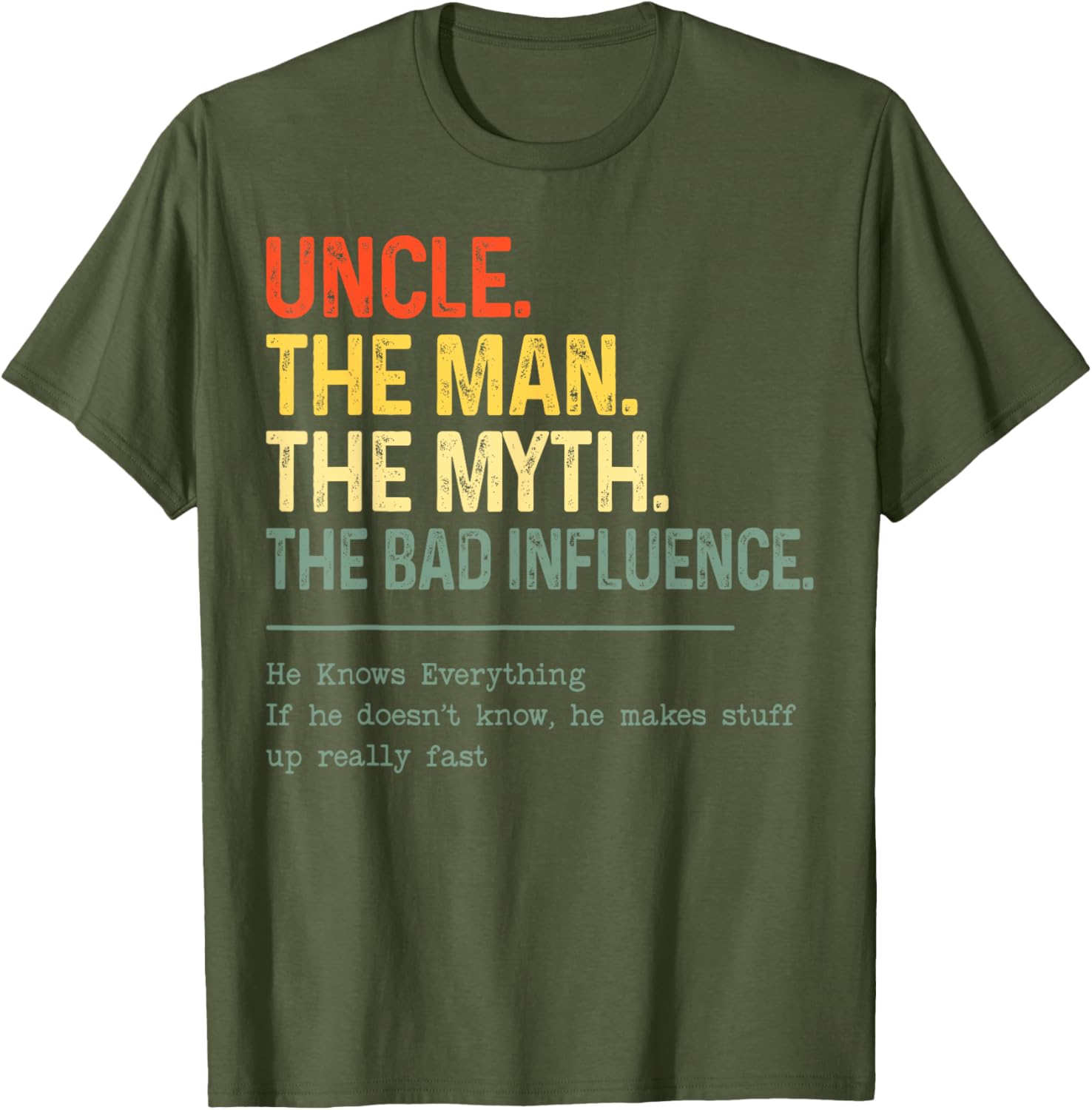 Vintage Cool Uncles Club Funny T-Shirt for Men and Boys, Perfect Gift! - 7