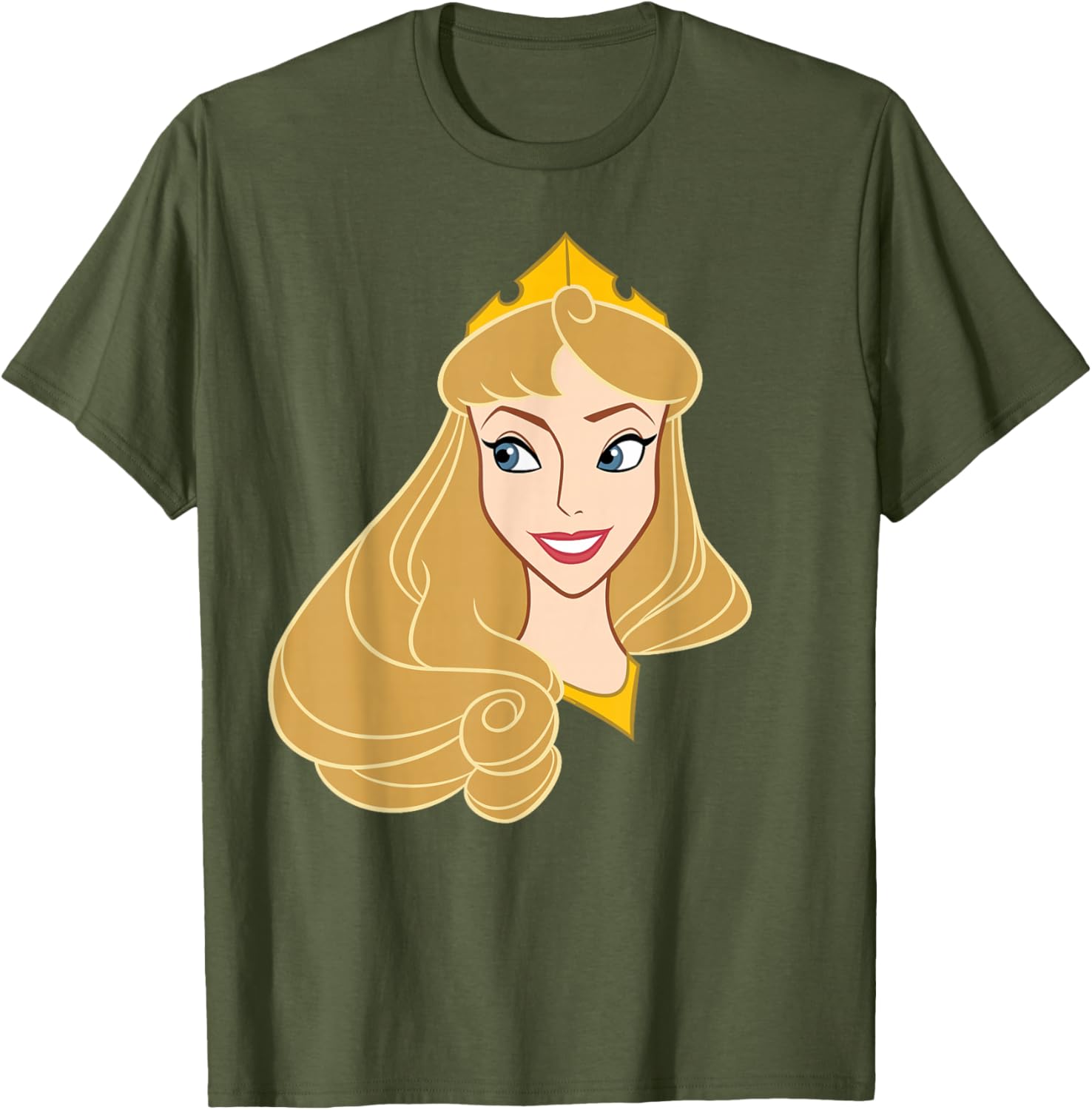 Disney Sleeping Beauty Princess Aurora Big Face Costume T-Shirt for Kids - 4
