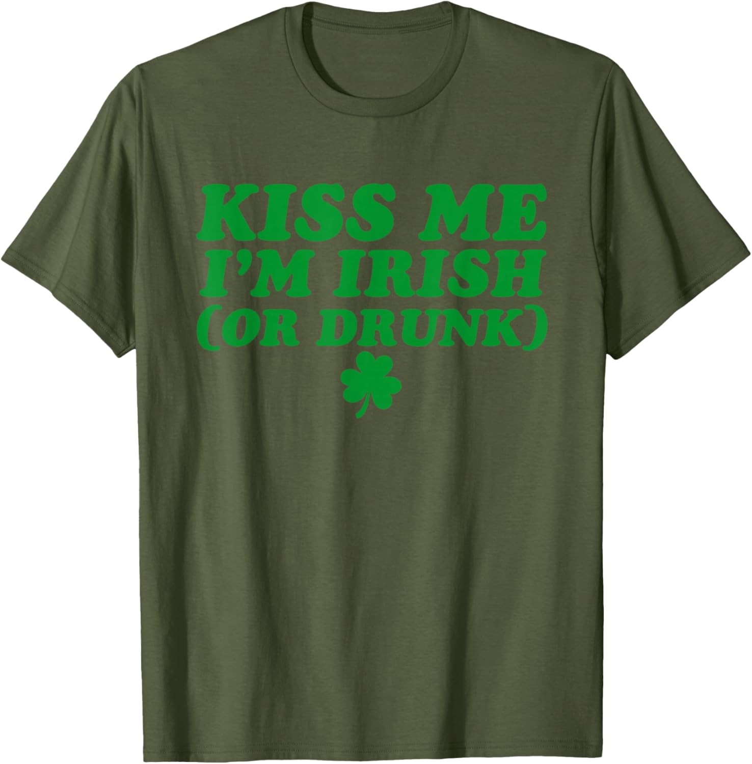 Funny Kiss Me I'm Irish Drinking Beer T-Shirt for St. Patrick's Day - 23