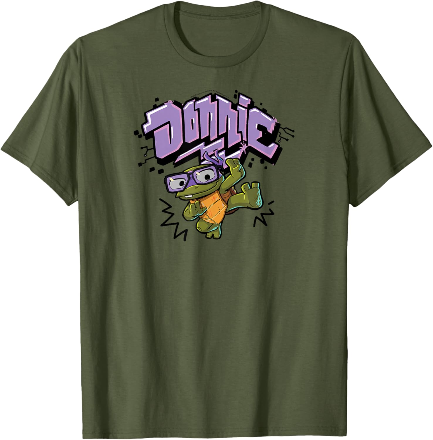 Adorable Teenage Mutant Ninja Turtles Baby Donnie T-Shirt for Kids - 16