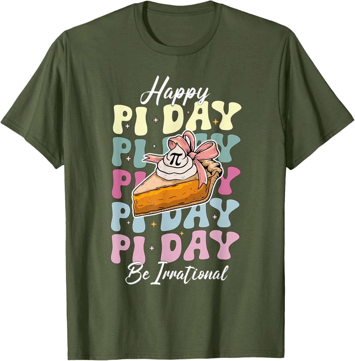 Cute Happy Pi Day 3.14 T-Shirt for Math Teachers and Math Lovers - 2