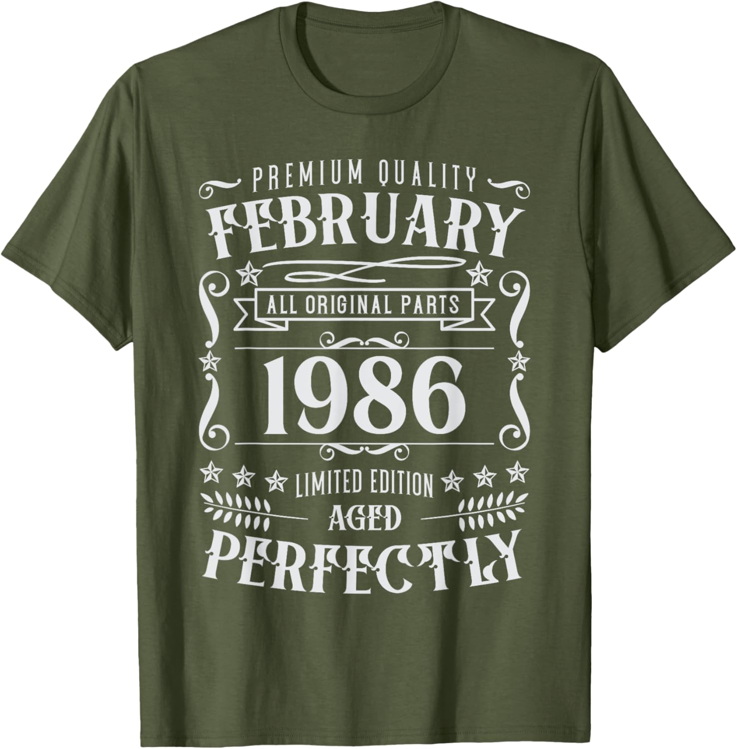 39th Birthday Legends Born in February 1986 T-Shirt for Celebrations - 9